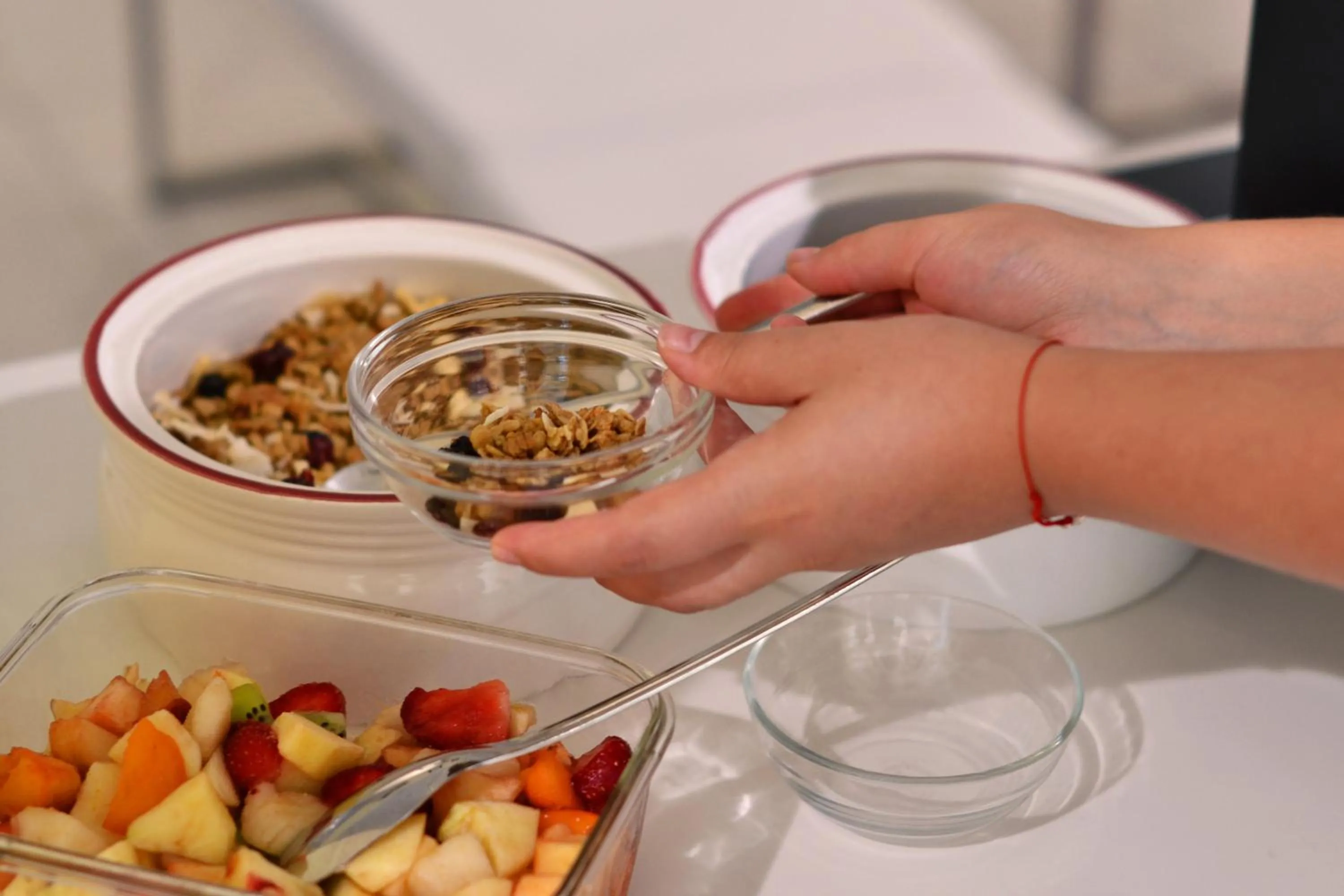 Breakfast in Hotel Bahamas