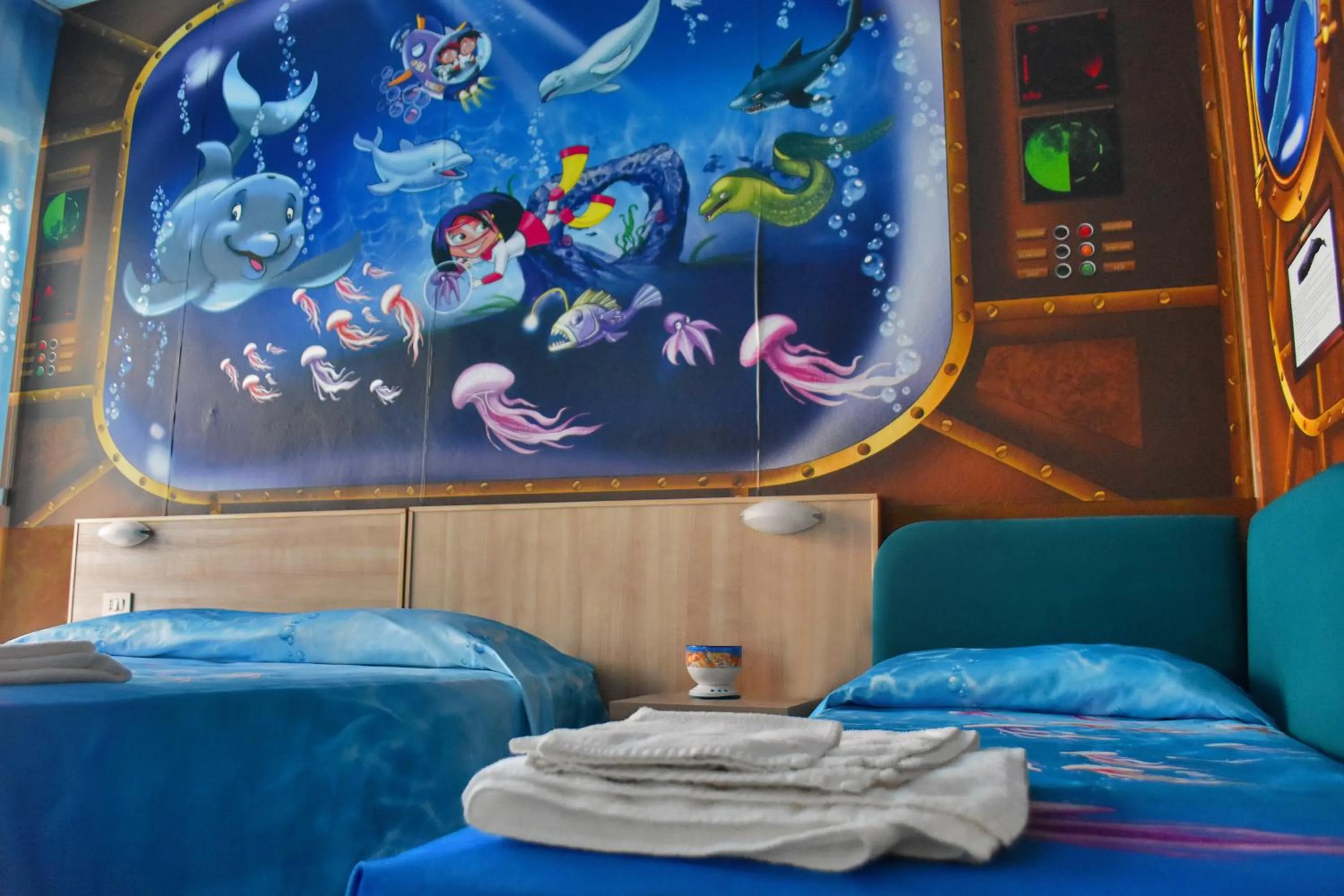 Bed in Hotel Bahamas