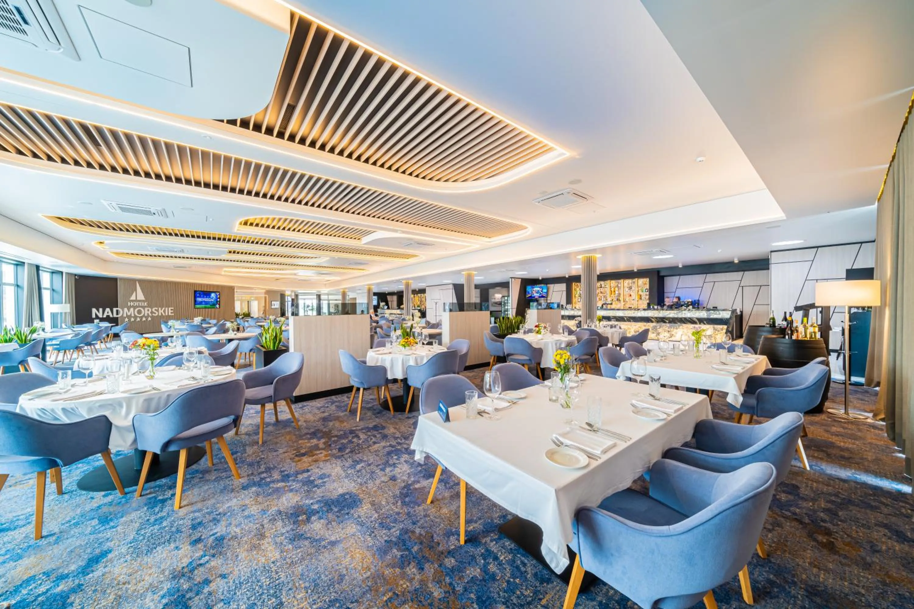 Restaurant/places to eat in Hotel Unitral SPA w Mielnie