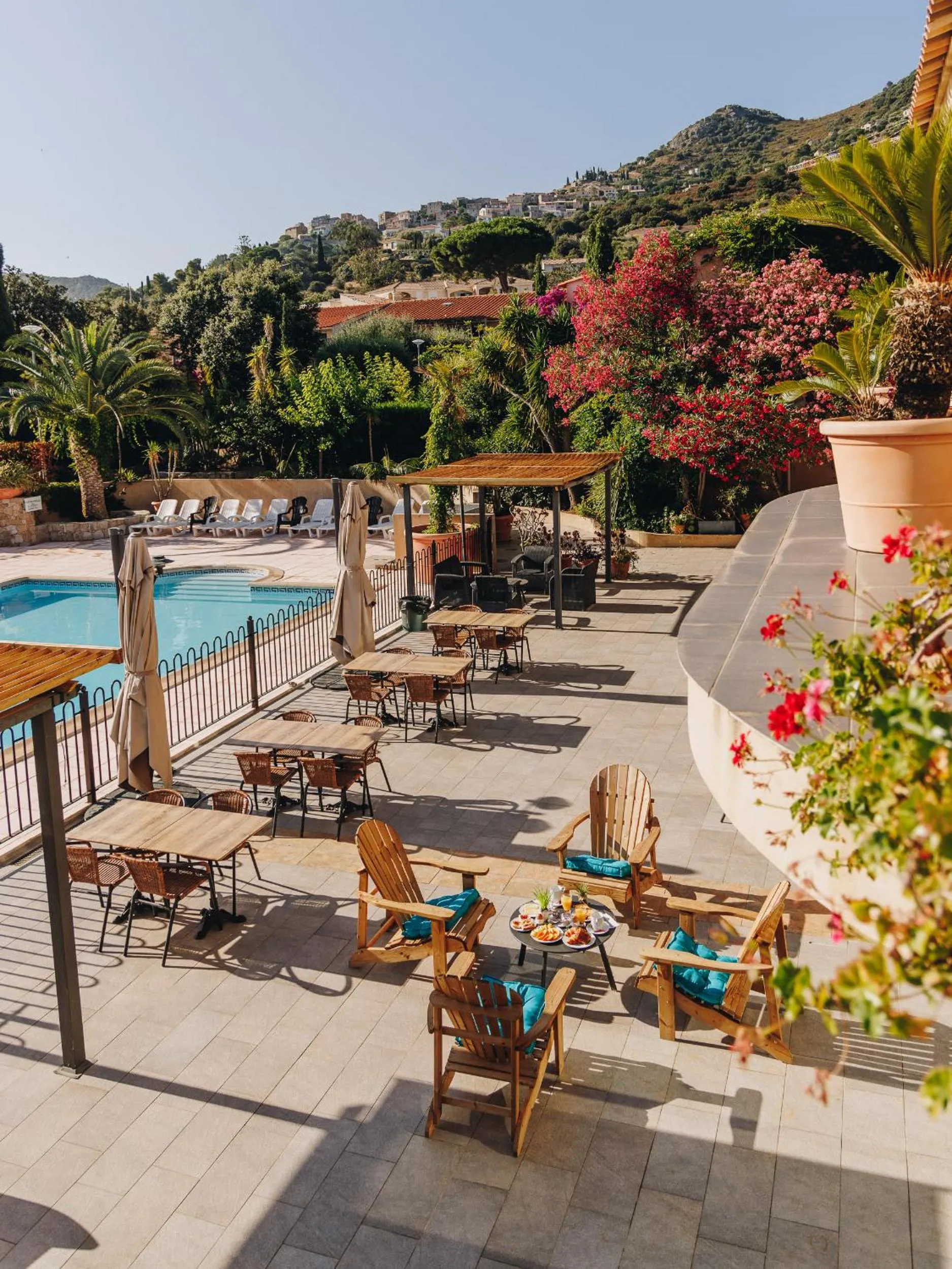 Bird's eye view in Hôtel et Résidence Benista