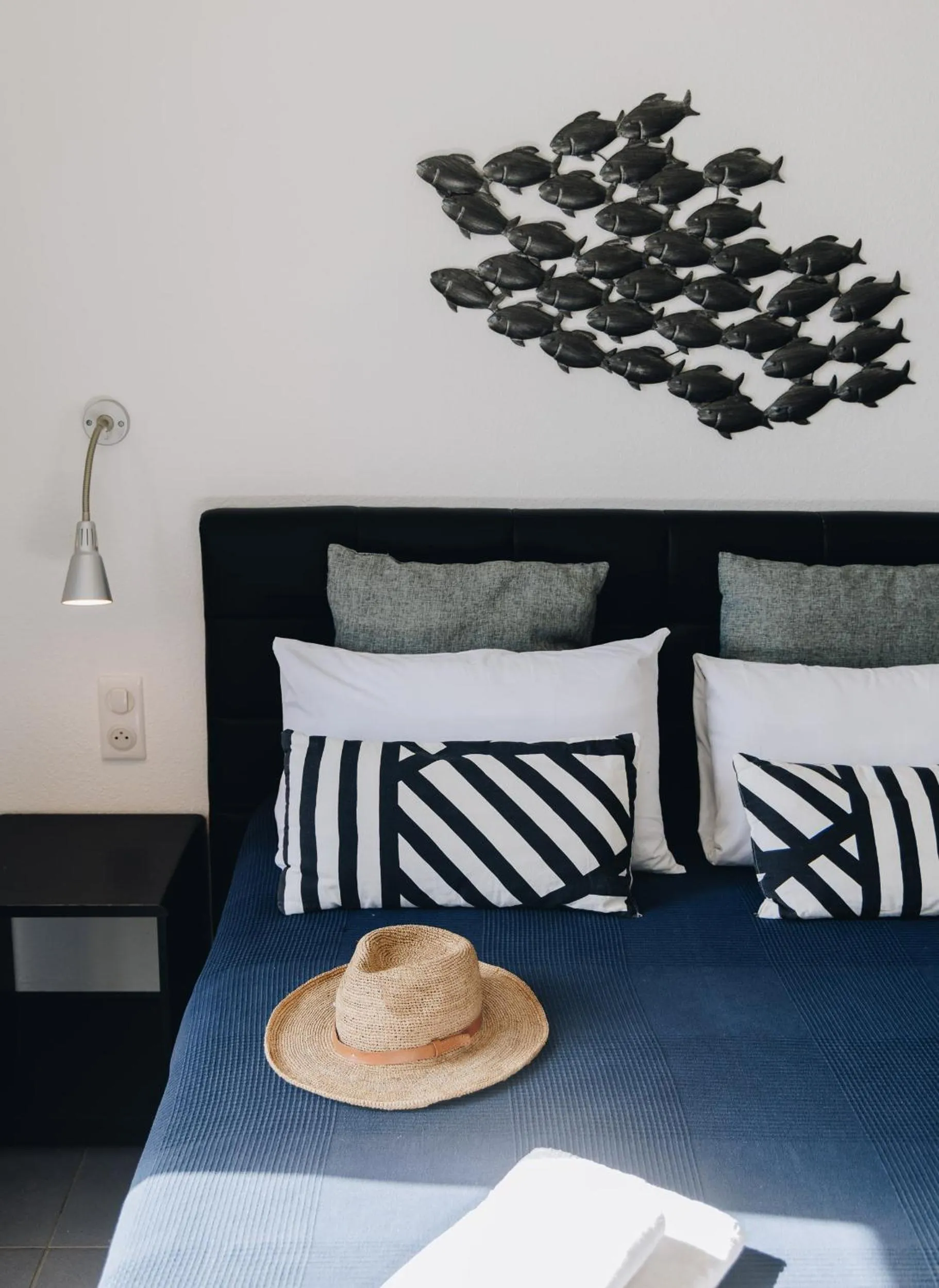 Bed in Hôtel et Résidence Benista