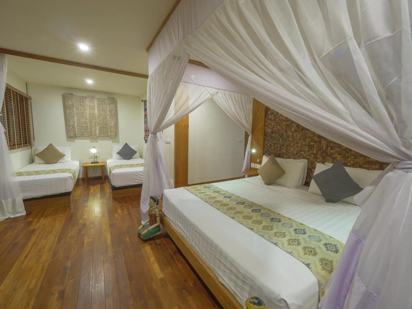 Bed in Komodo Resort