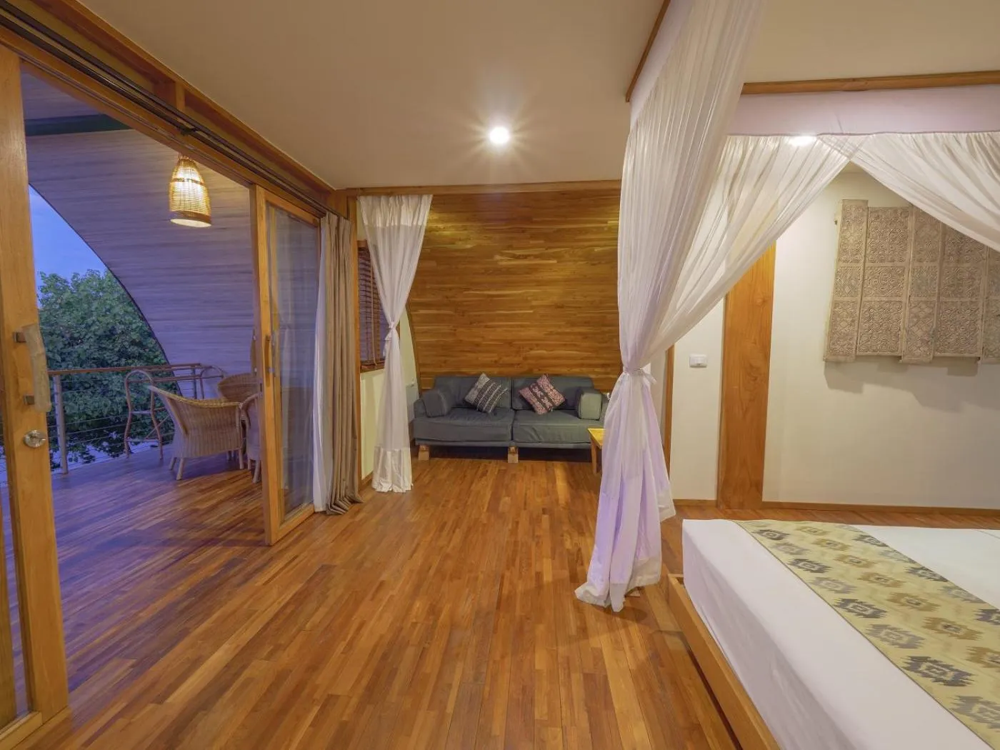 Living room, Bed in Komodo Resort