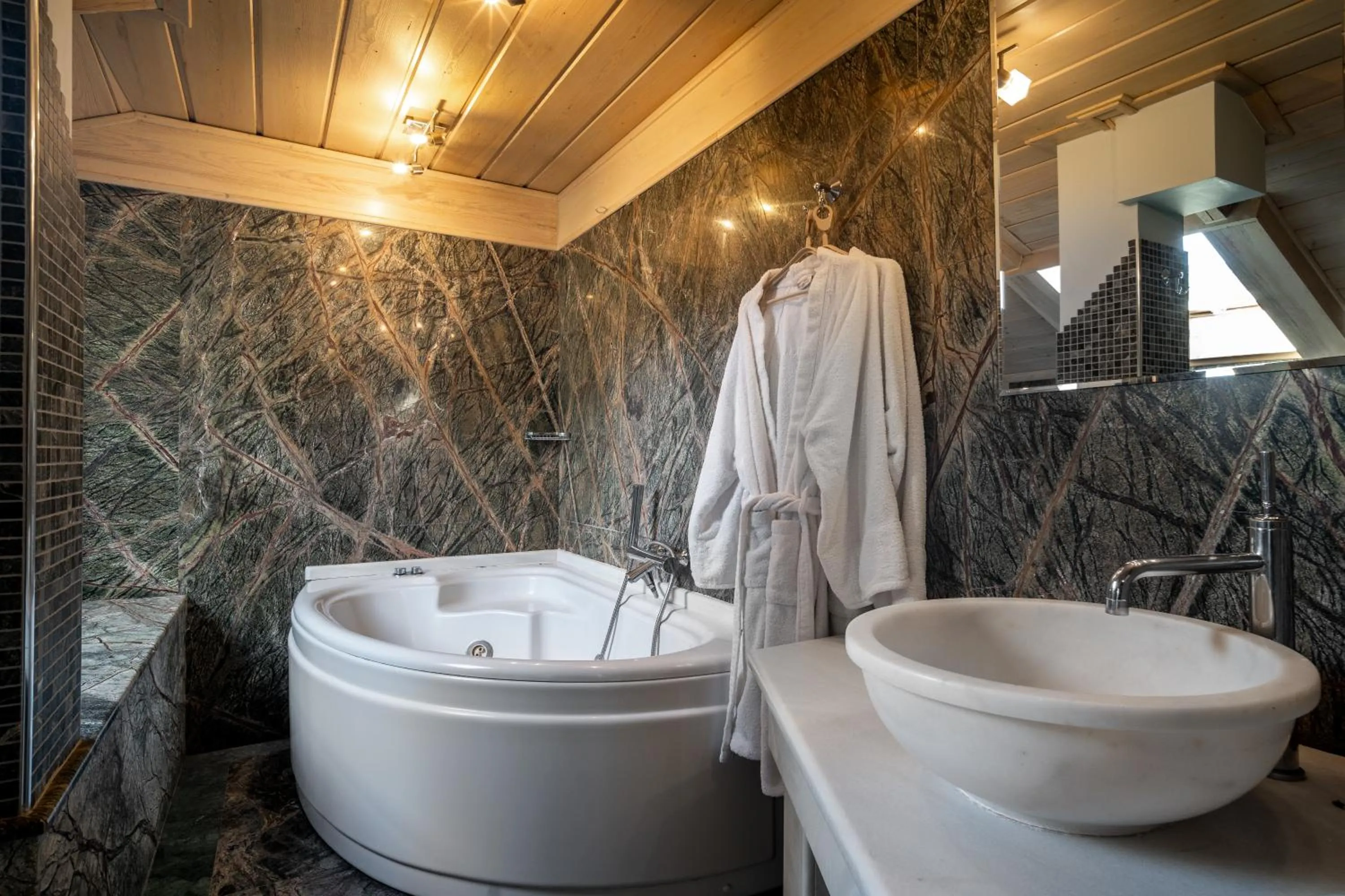 Bathroom in Hotel Giamandes