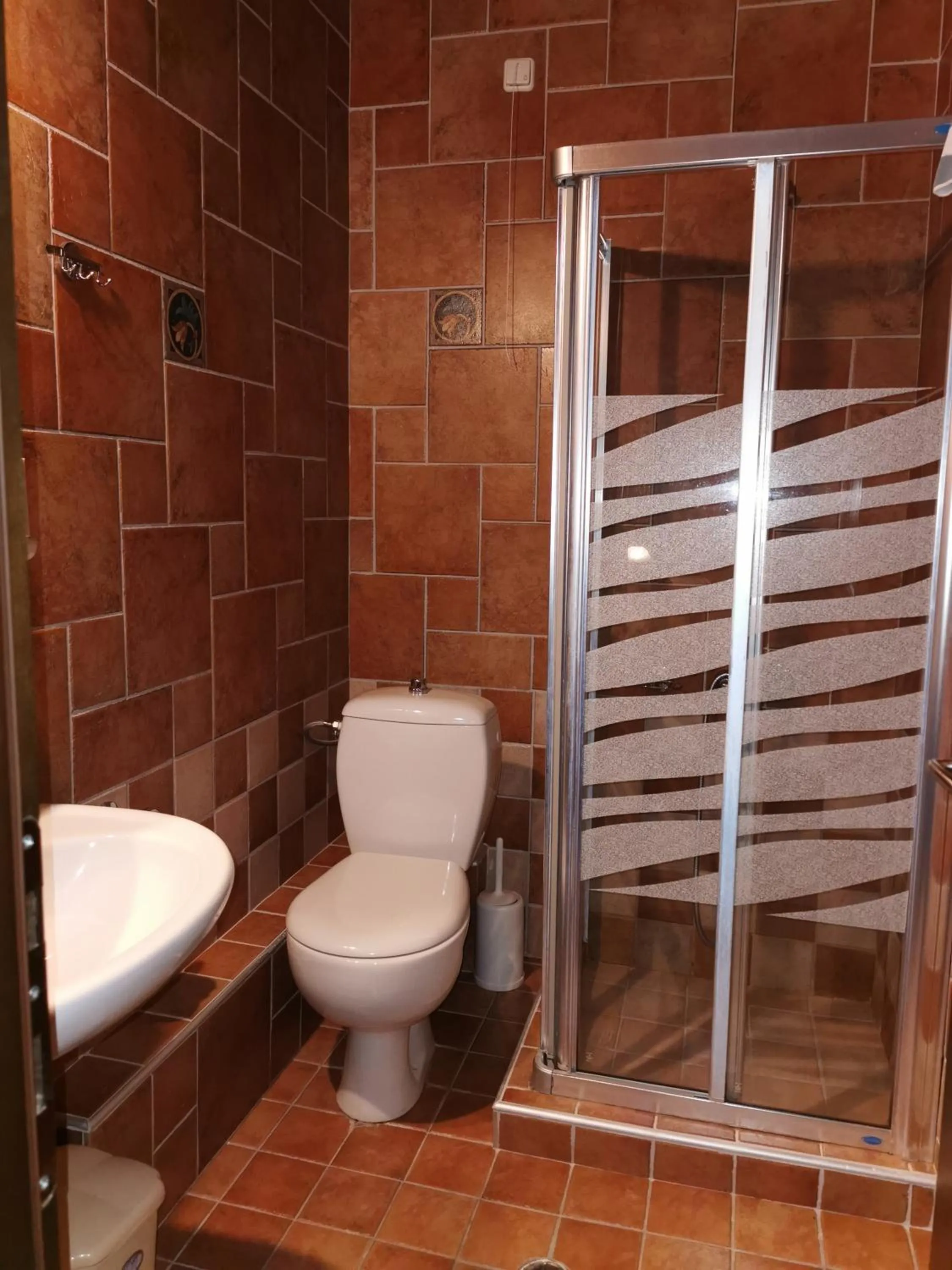 Bathroom in Hotel Giamandes