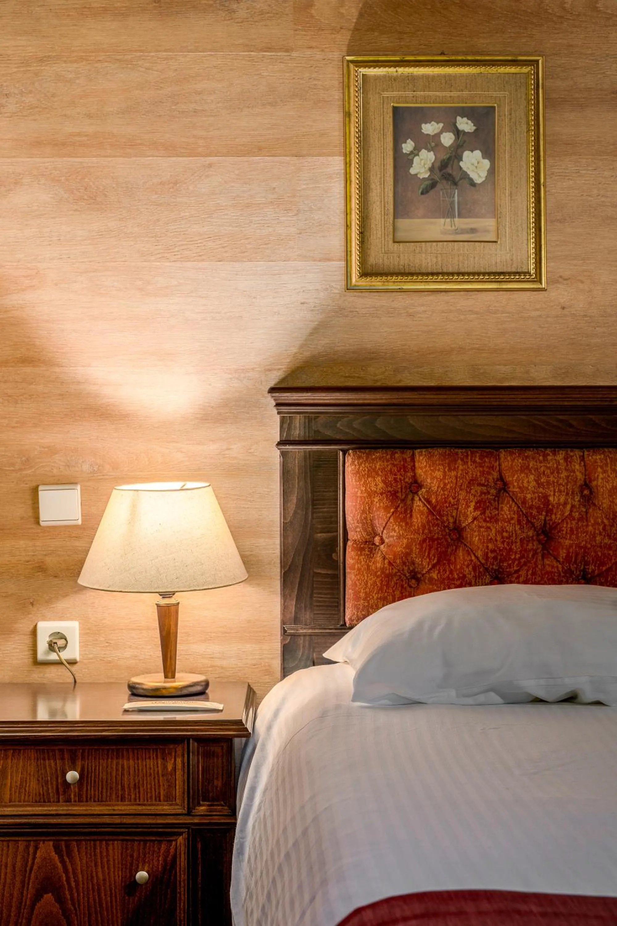 Bedroom, Bed in Hotel Giamandes