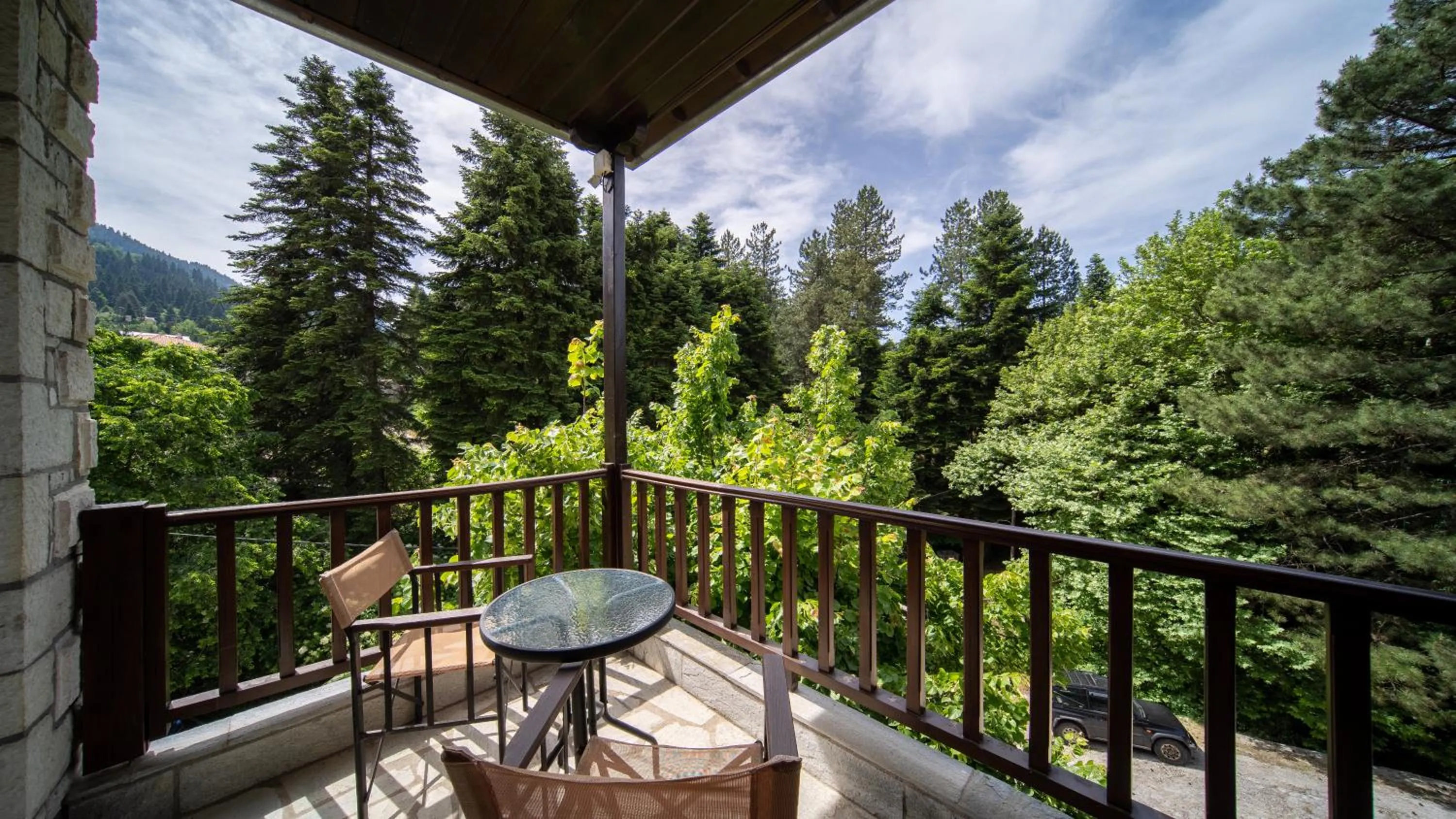 Balcony/Terrace in Hotel Giamandes