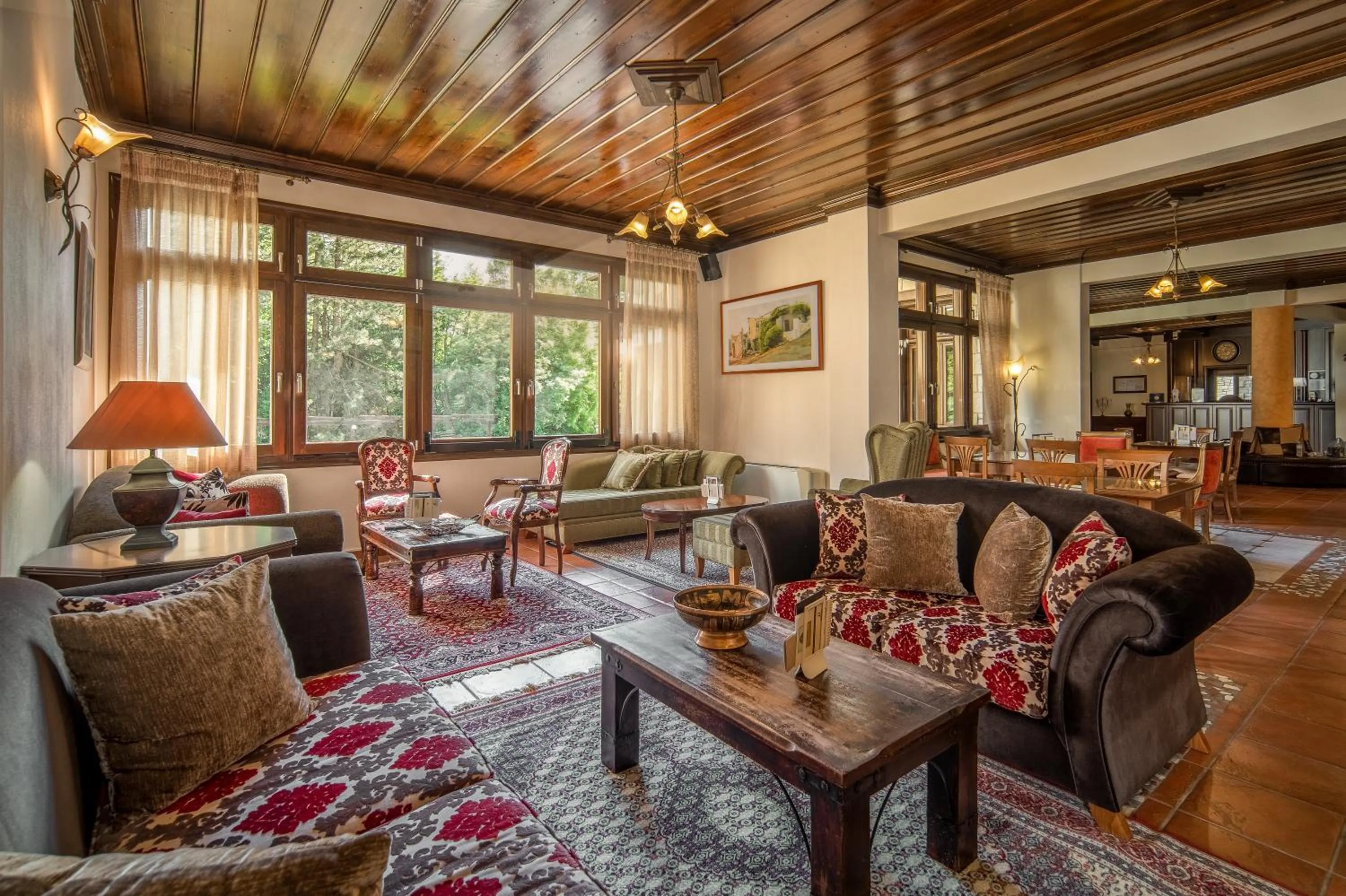 Living room in Hotel Giamandes