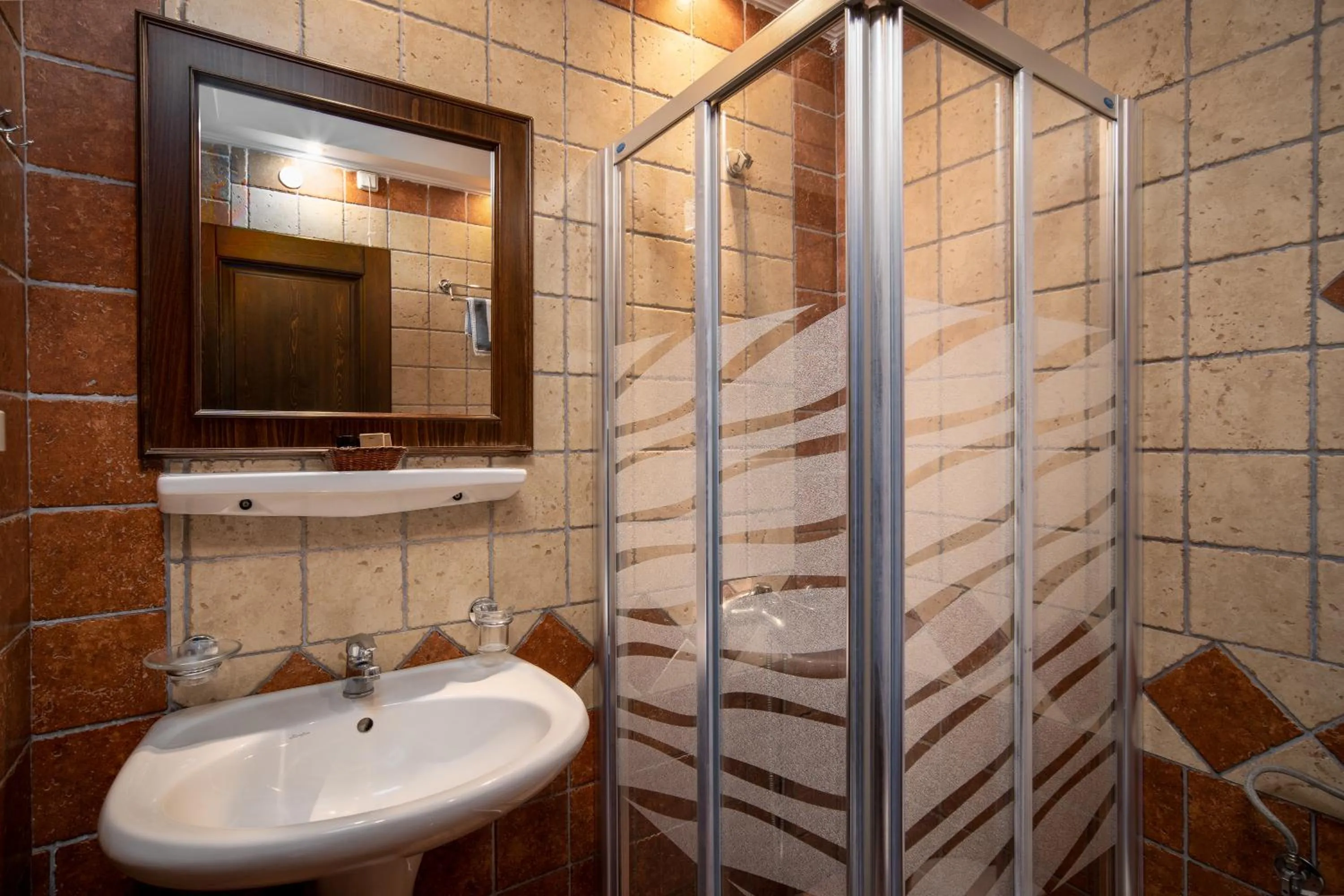 Bathroom in Hotel Giamandes