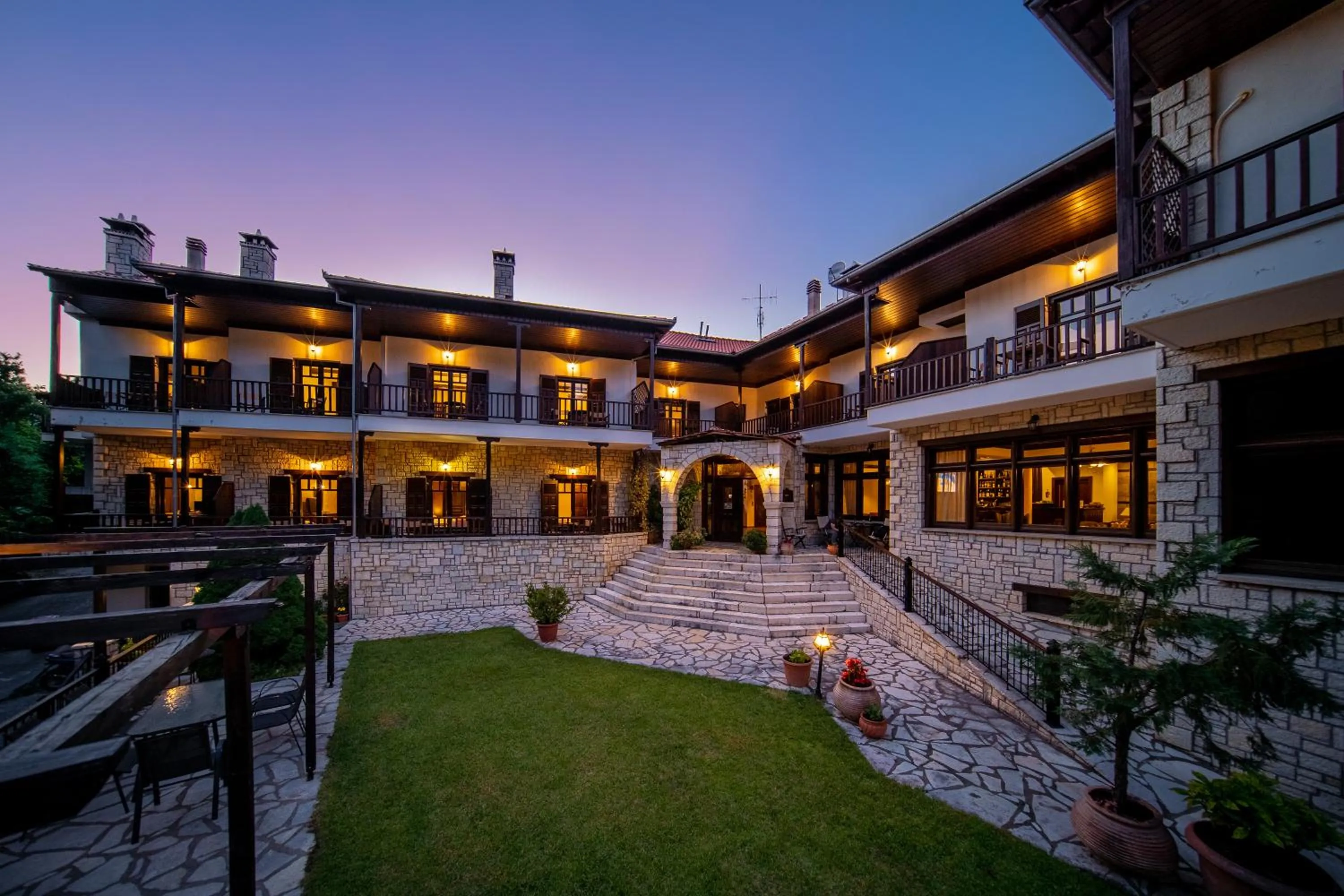 Property building in Hotel Giamandes