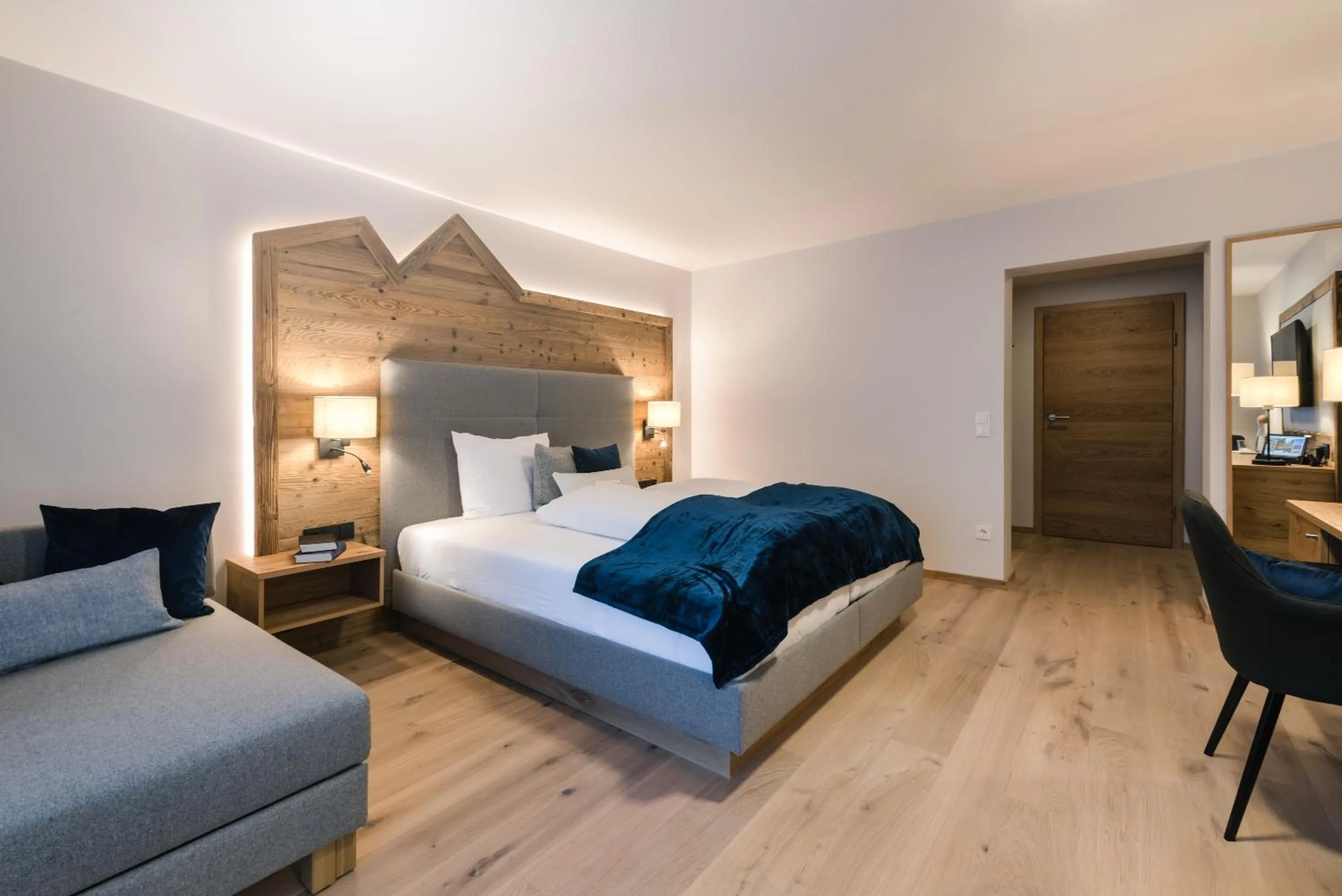 Bed in meiZeit Lodge