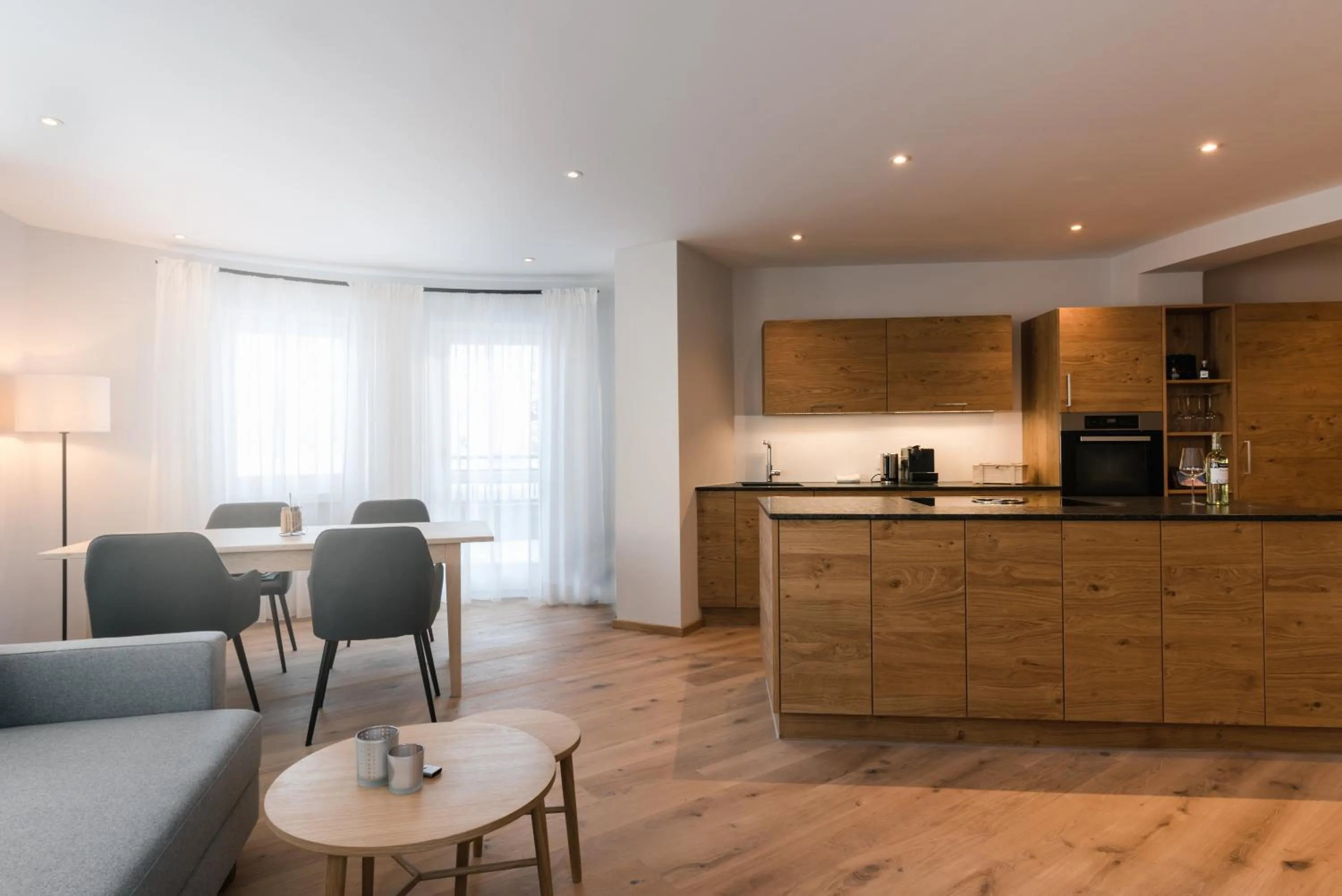 Kitchen or kitchenette in meiZeit Lodge