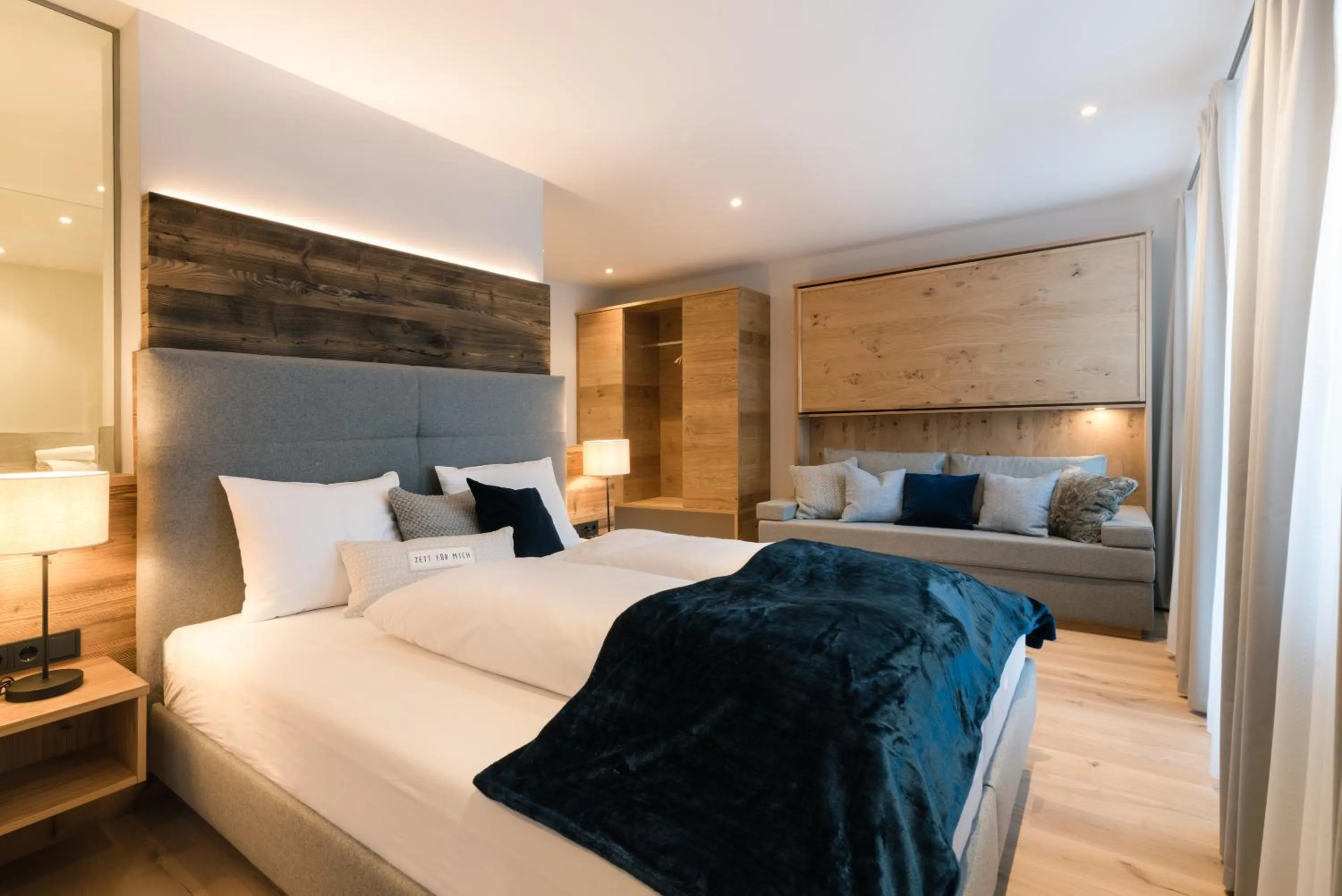 Bedroom, Bed in meiZeit Lodge