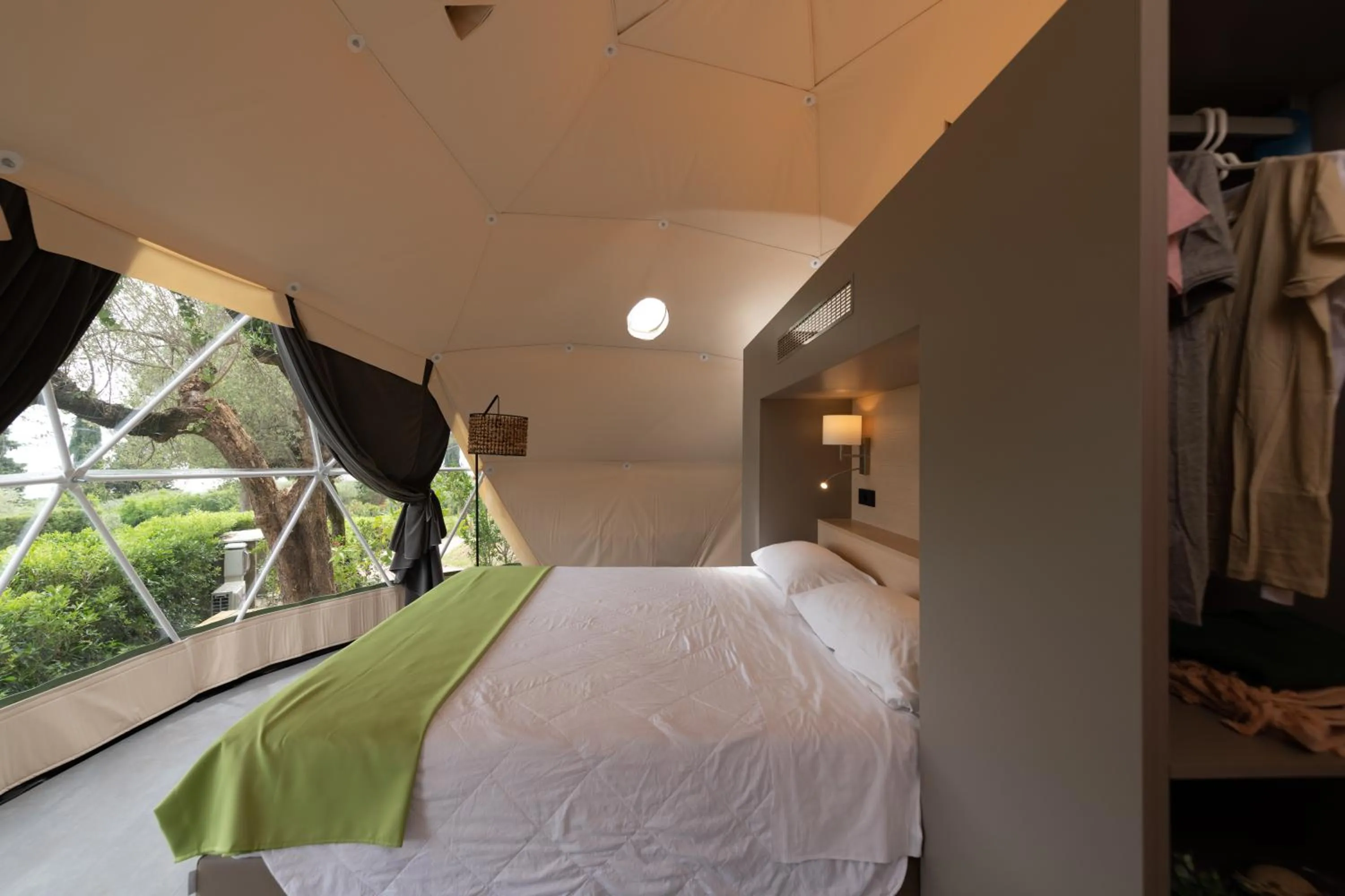 Bed in La Rocca Camping Village