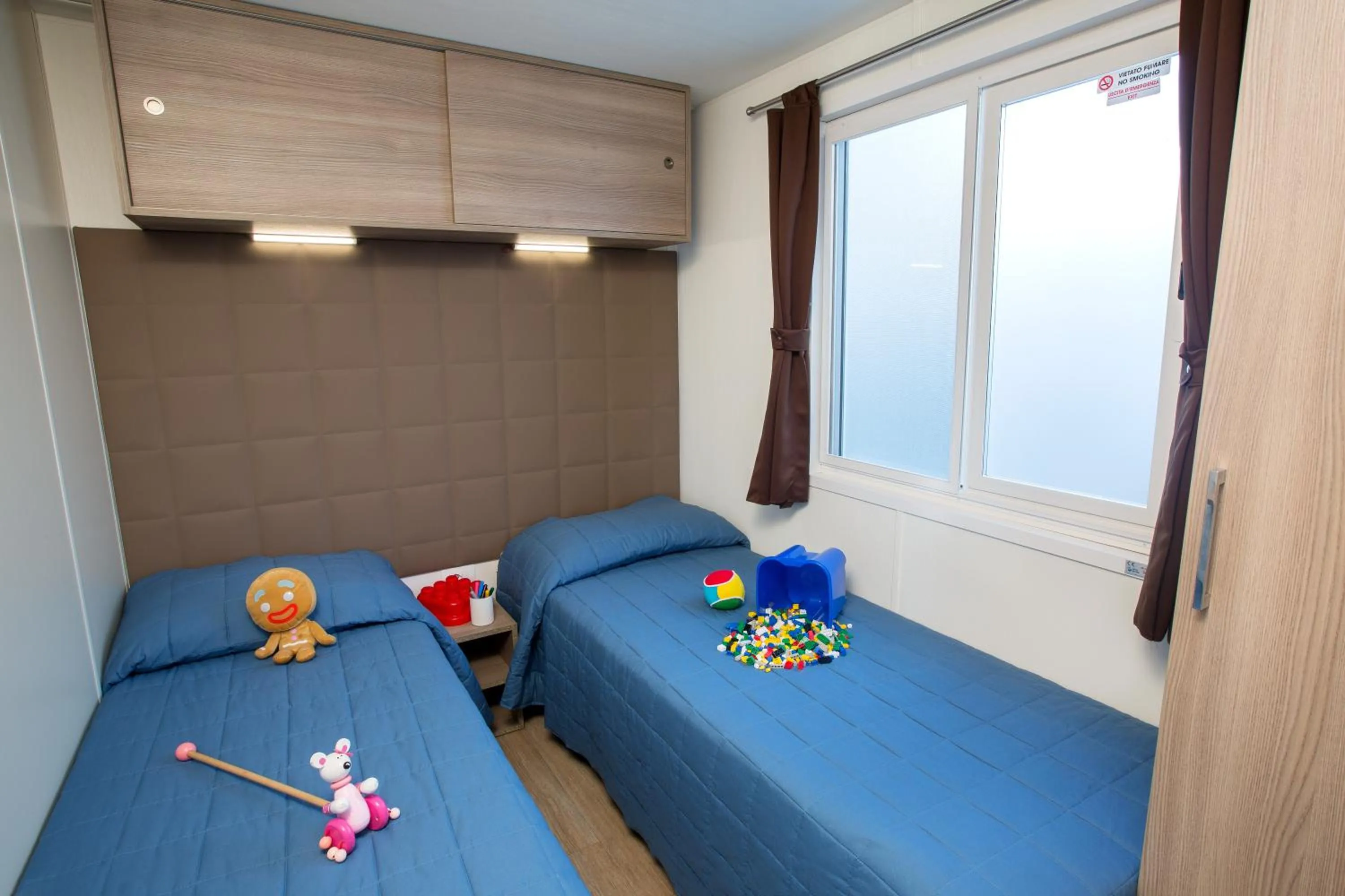 Bedroom, Bed in La Rocca Camping Village