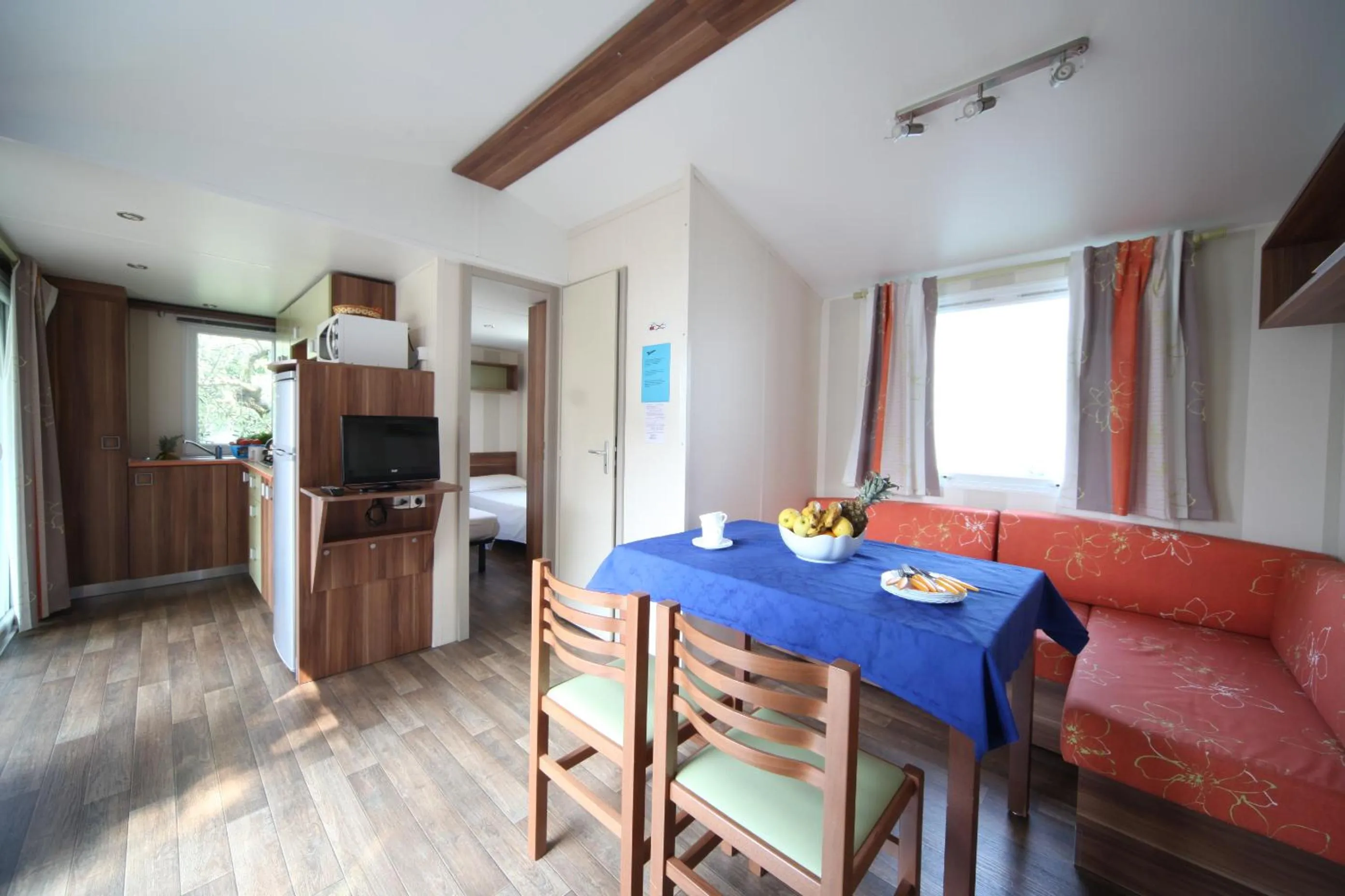 Dining area in La Rocca Camping Village