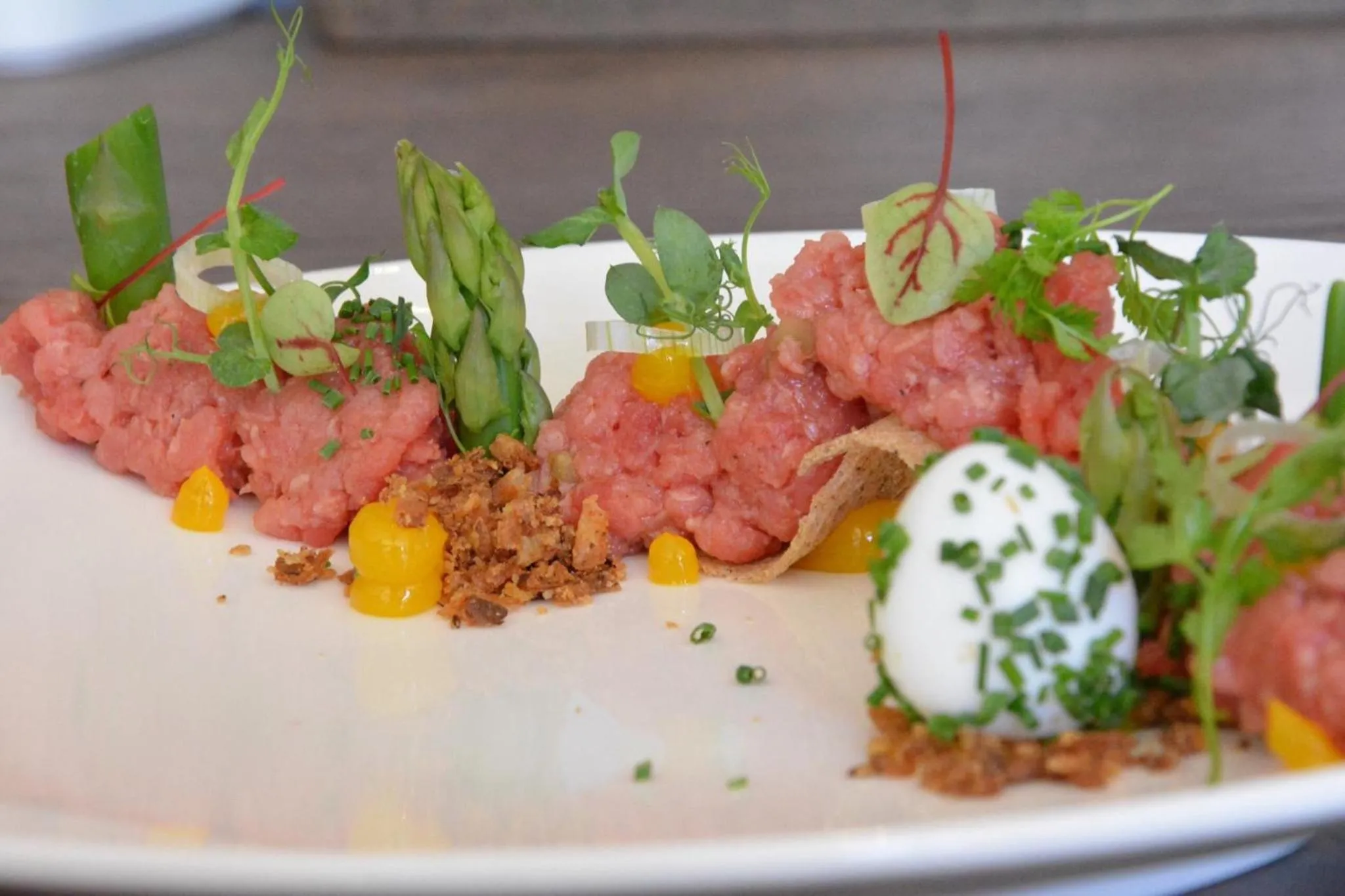 Food close-up in Hotel Goldene Traube