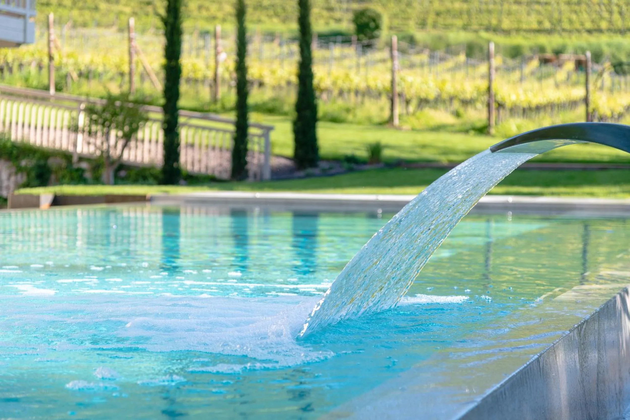 Swimming pool in Hotel Goldene Traube