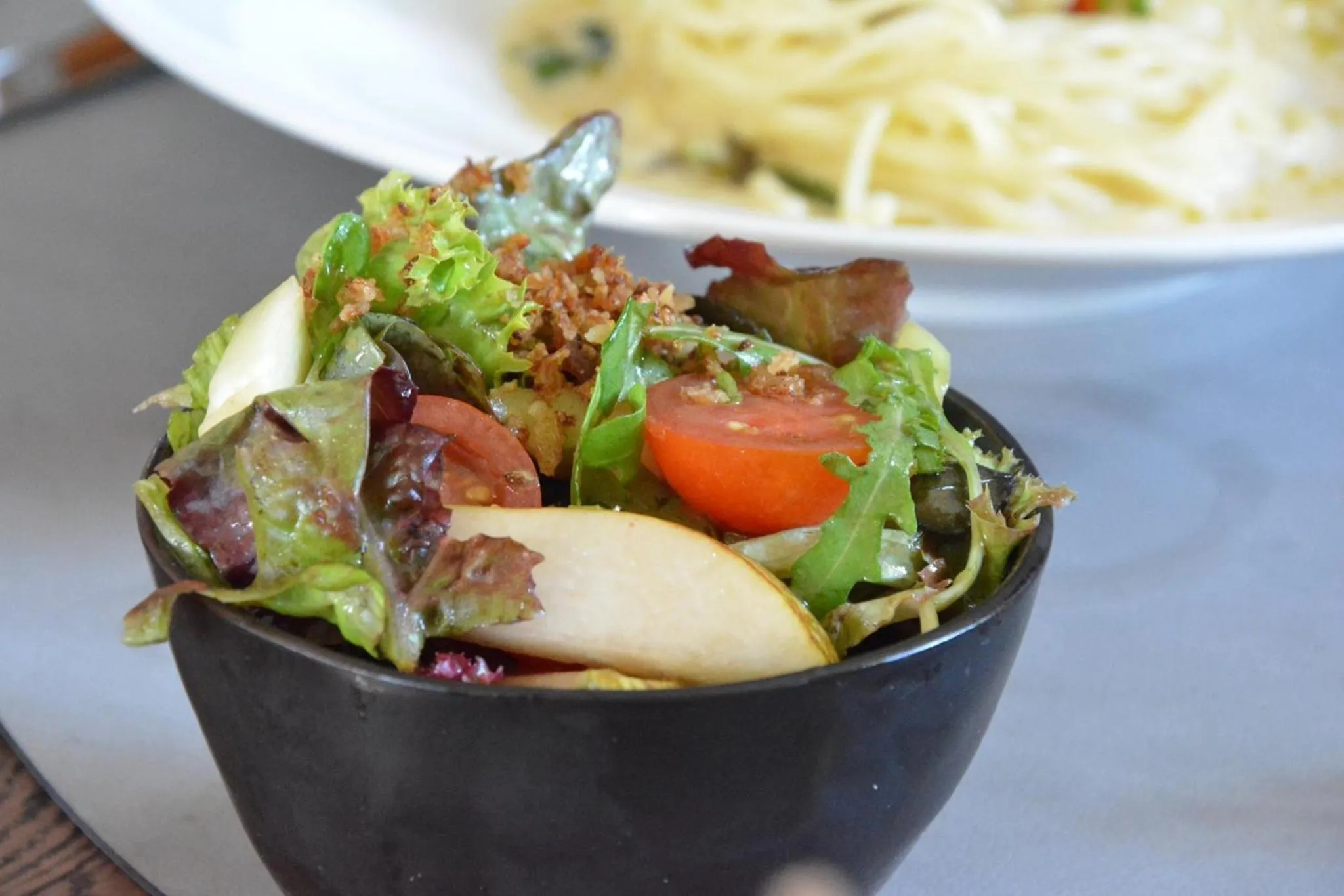 Food close-up in Hotel Goldene Traube