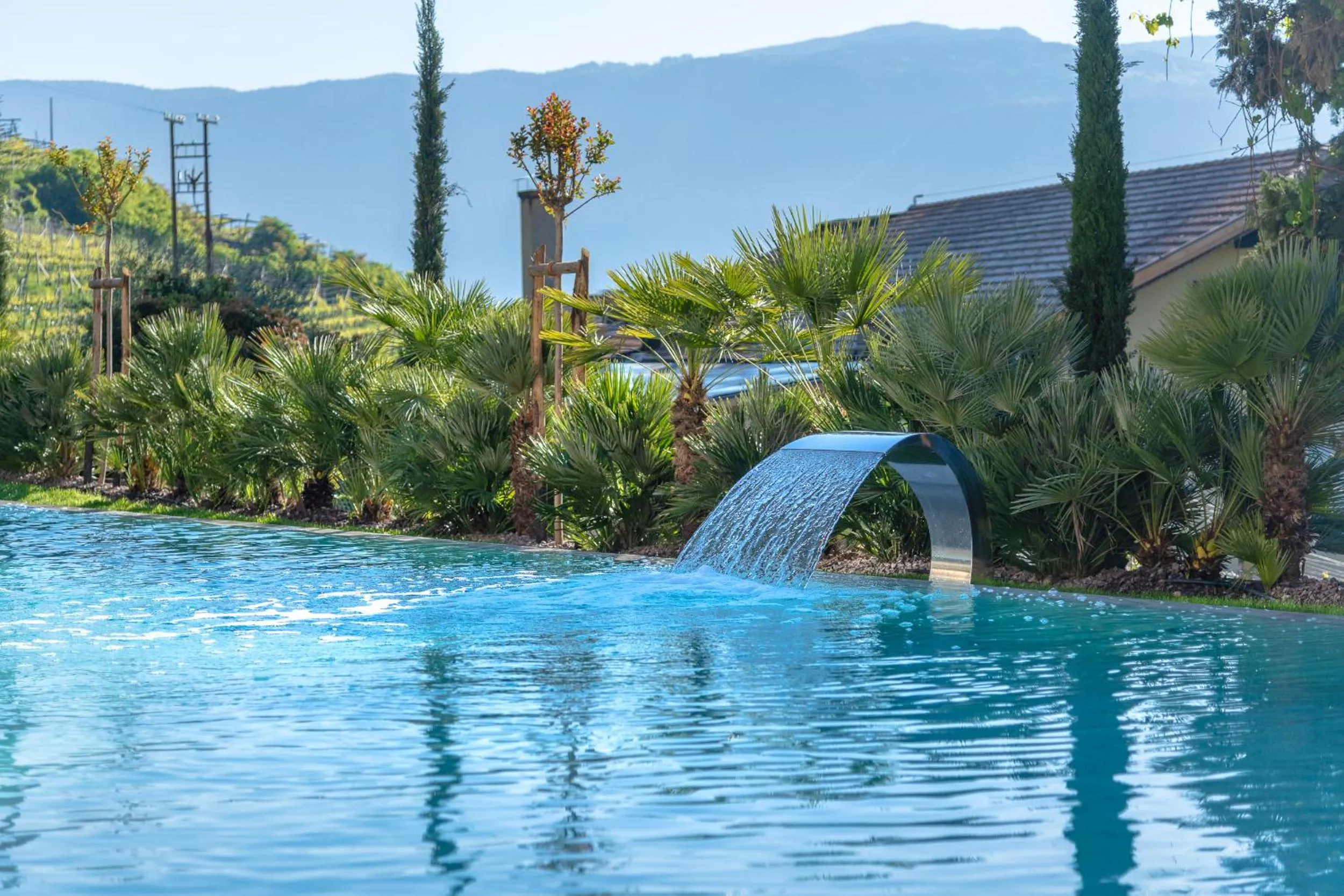 Swimming pool in Hotel Goldene Traube