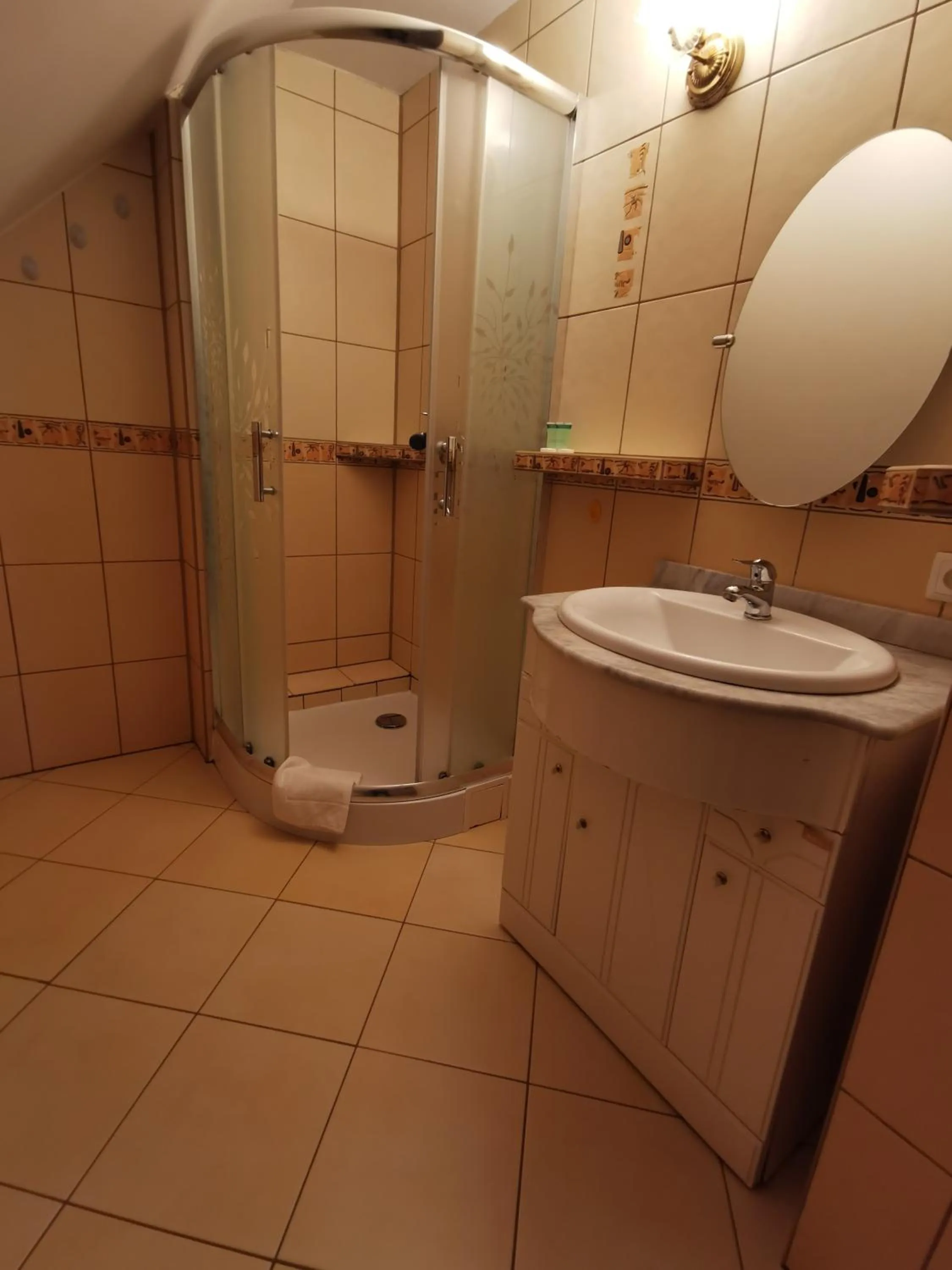 Bathroom in Hotel Zieliniec