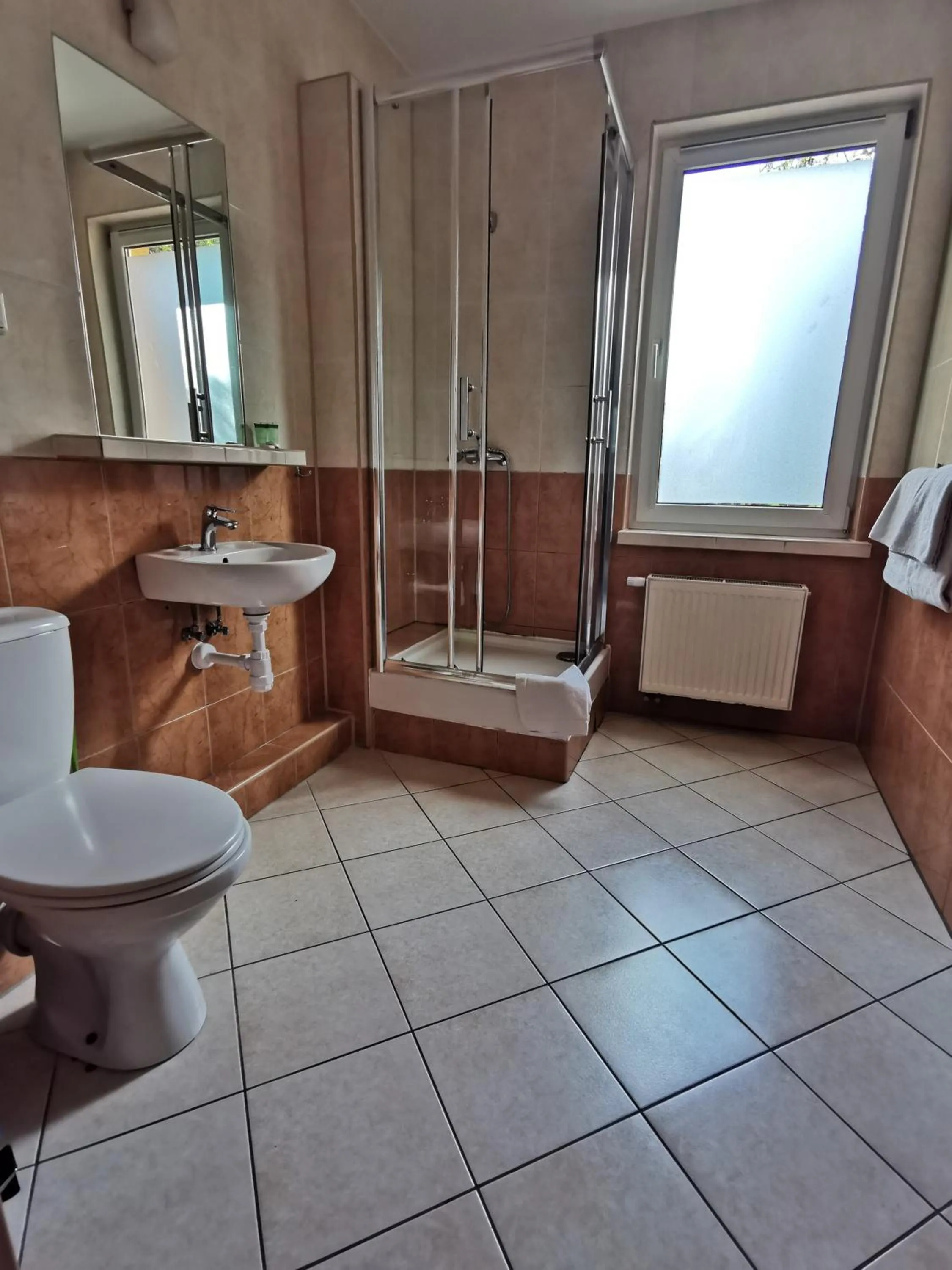 Bathroom in Hotel Zieliniec