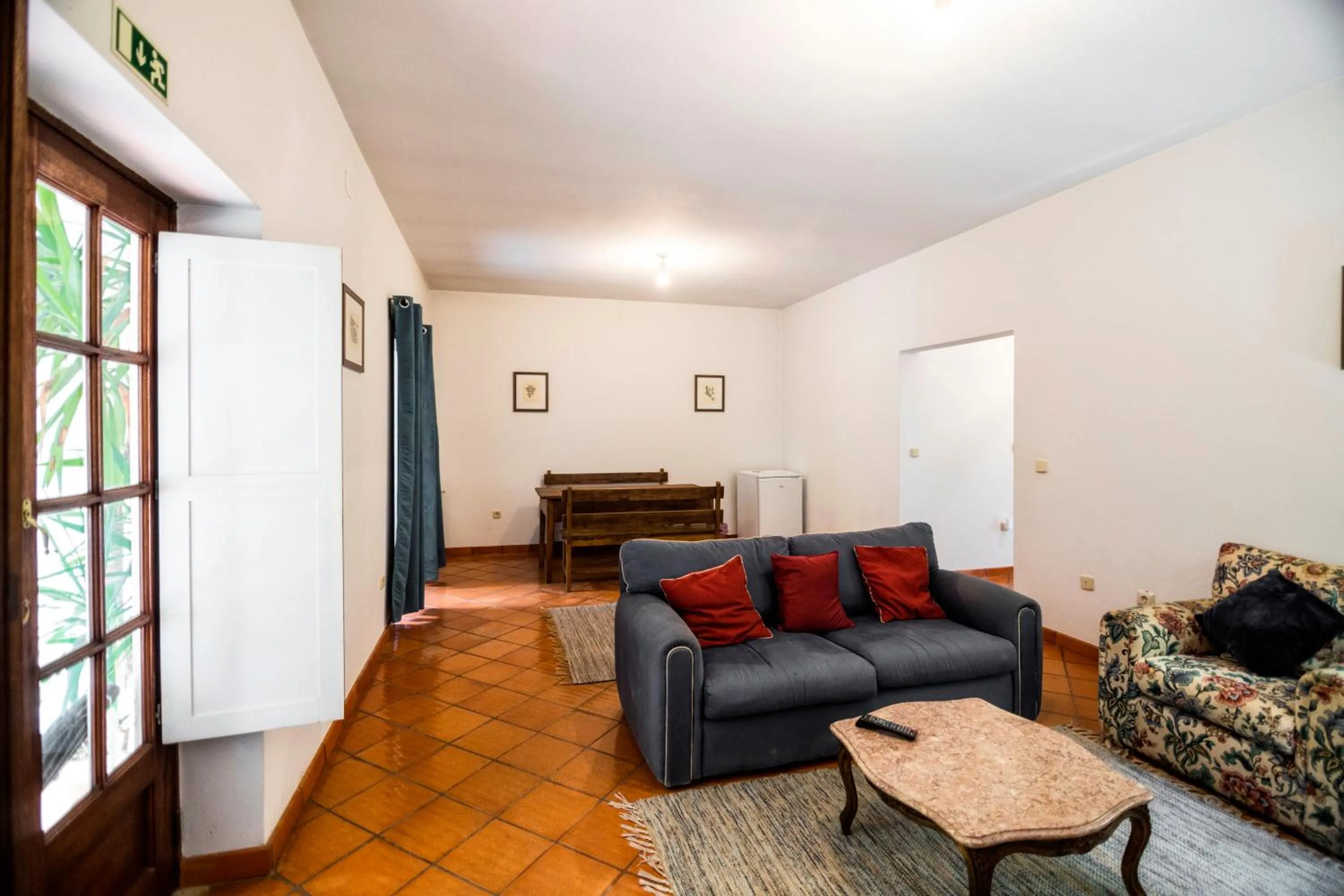 Living room in Casa da Roseira
