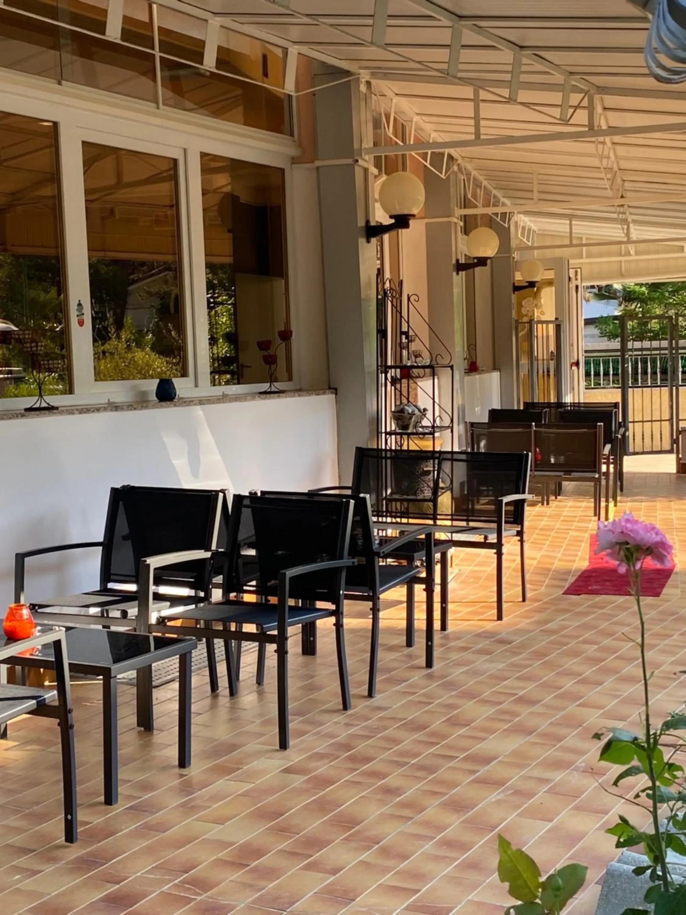 Patio in Hotel Rosapineta - Adults Only