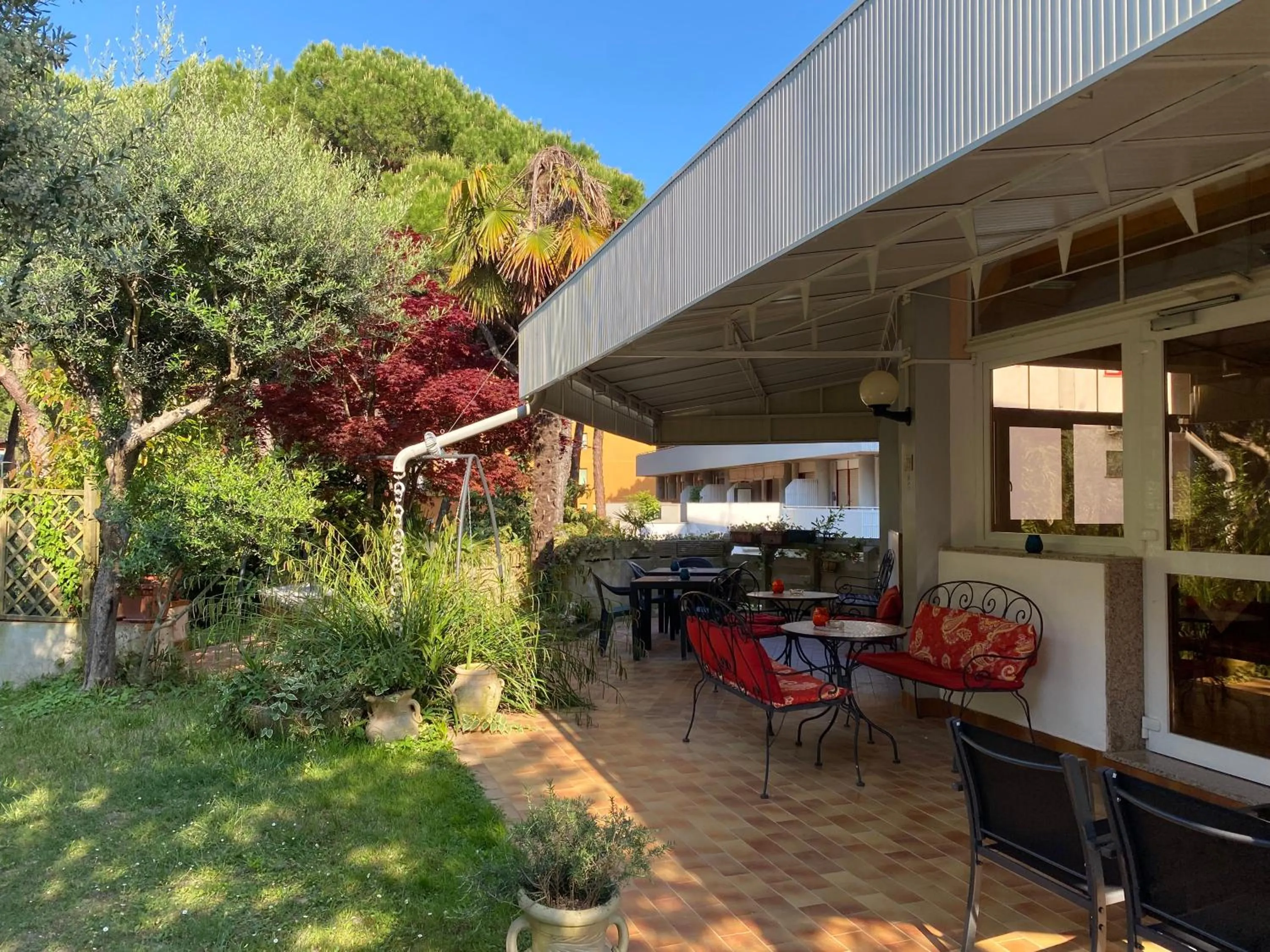 Patio in Hotel Rosapineta - Adults Only