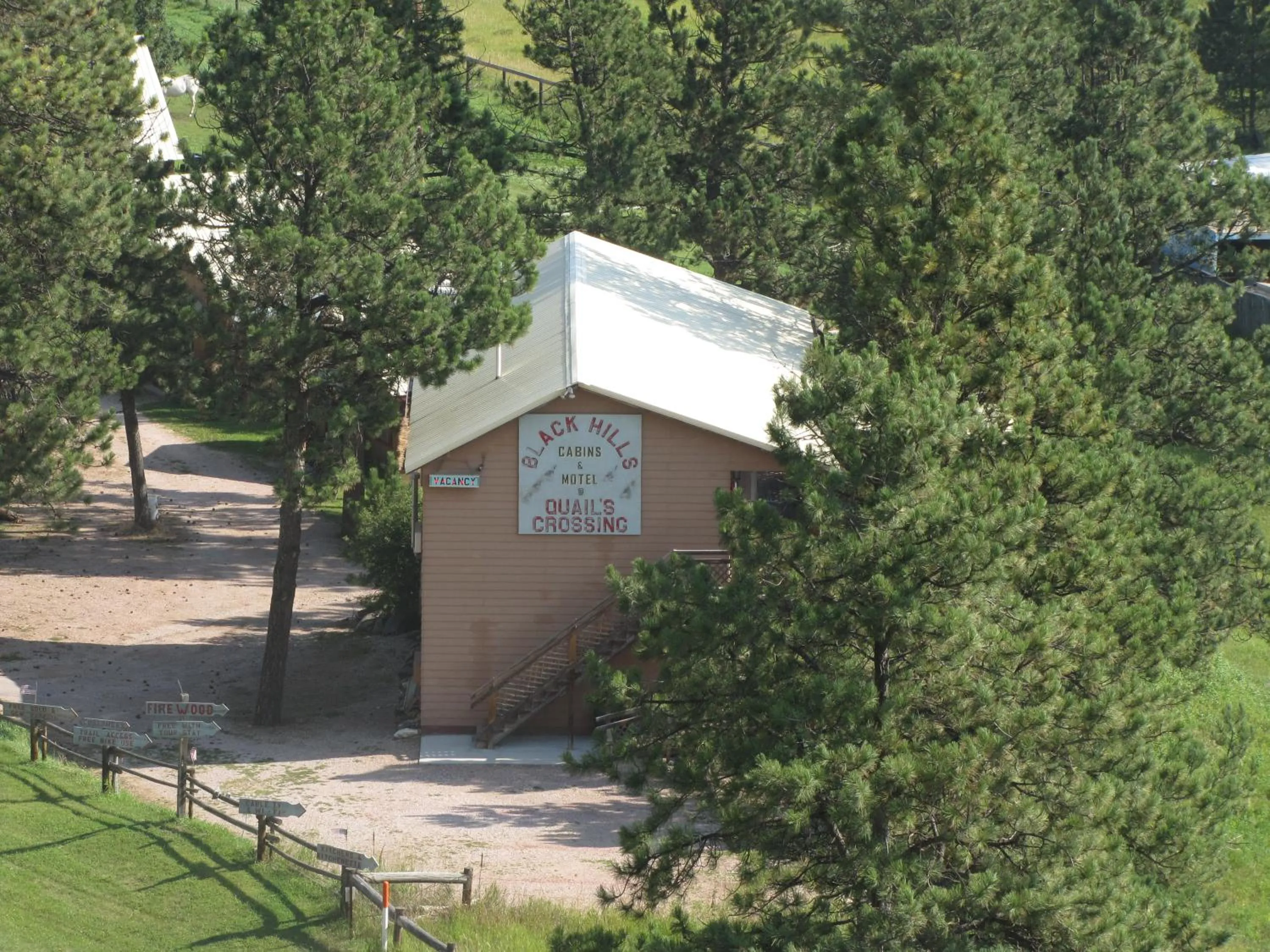 Property building in Black Hills Cabins at Quail's Crossing