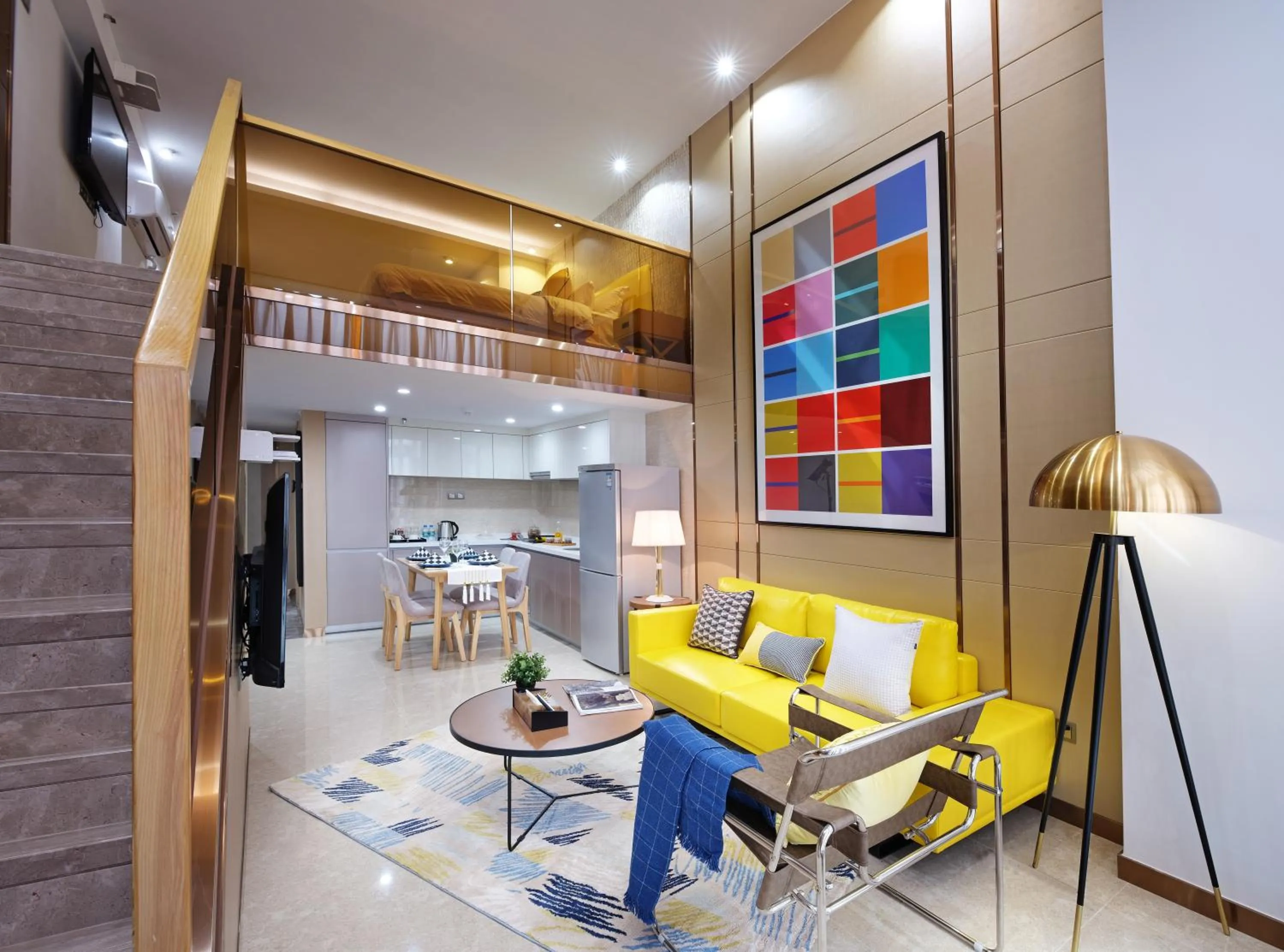 Living room in Royal Star Apartment(Guangzhou Central City Branch)