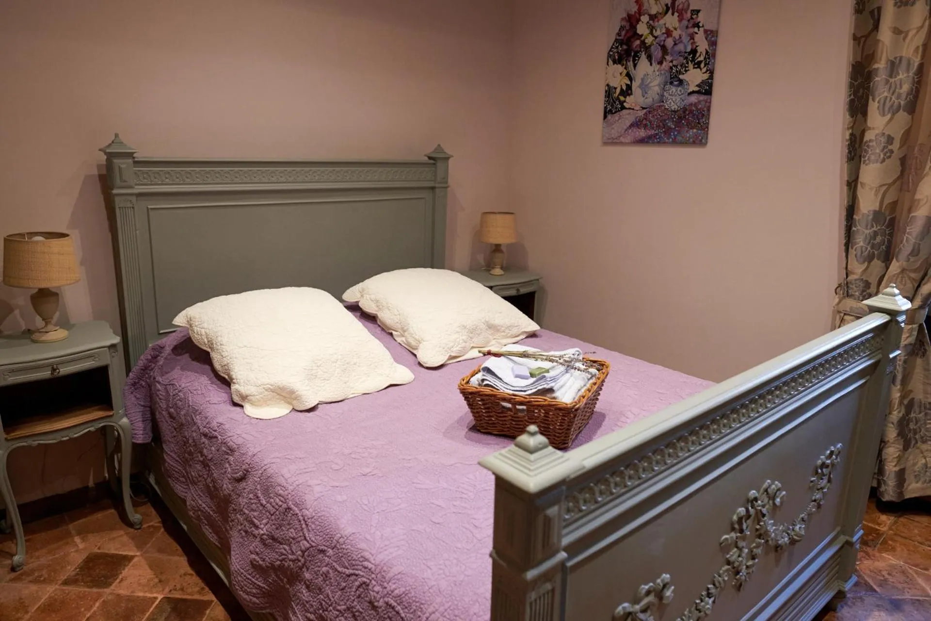 Bed in Un Mas en Ville