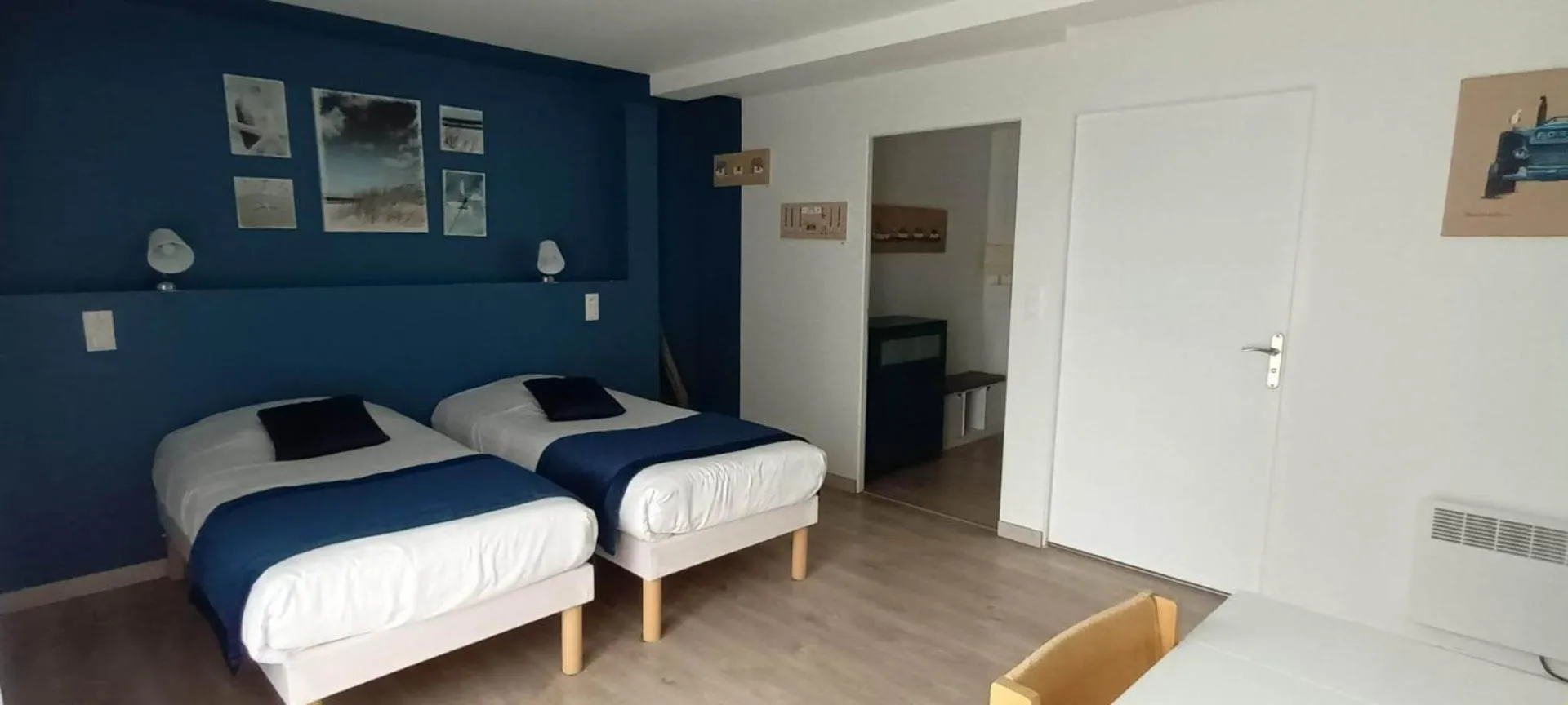 Bed in Escales dans les dunes