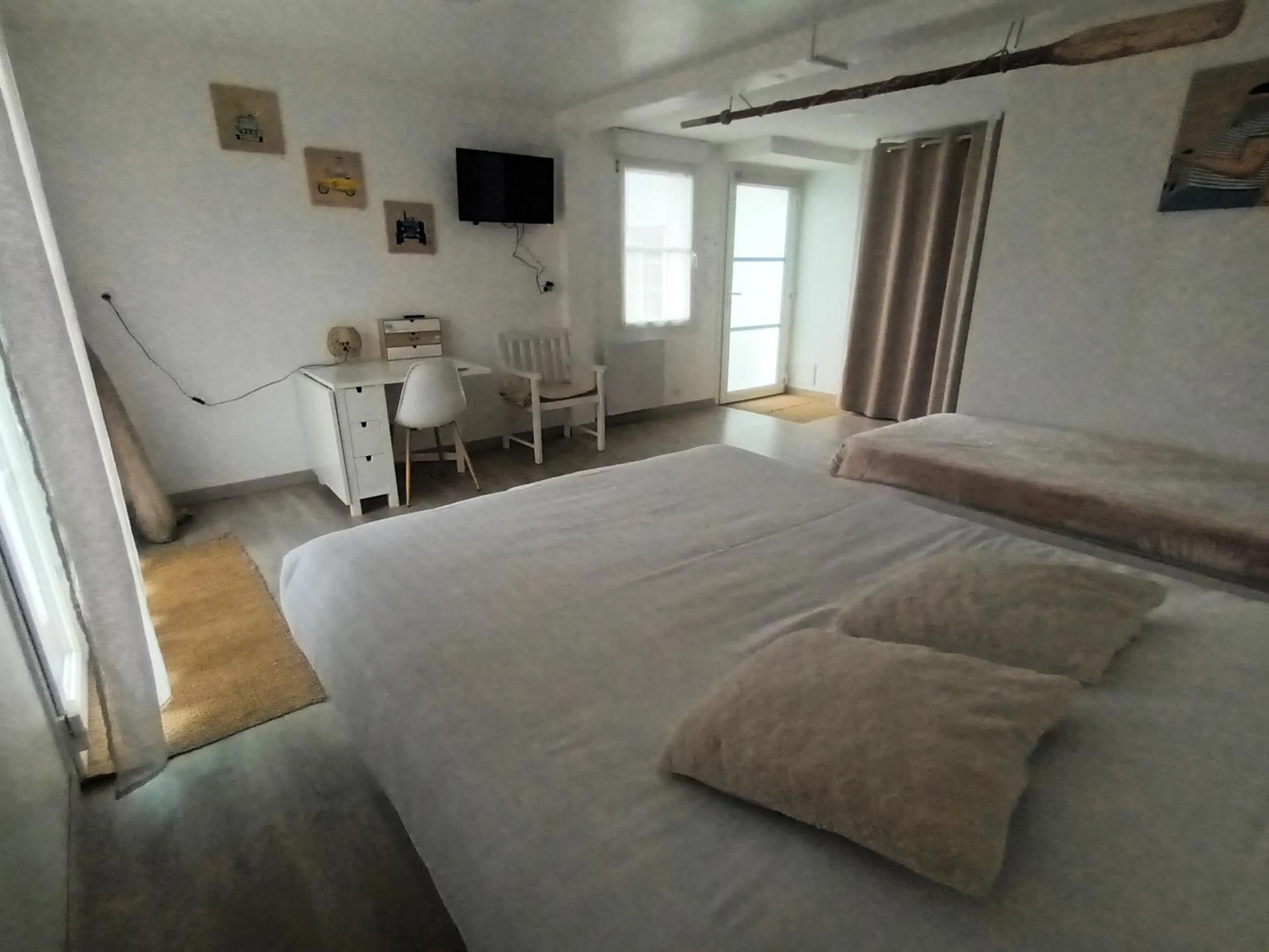 Bed in Escales dans les dunes