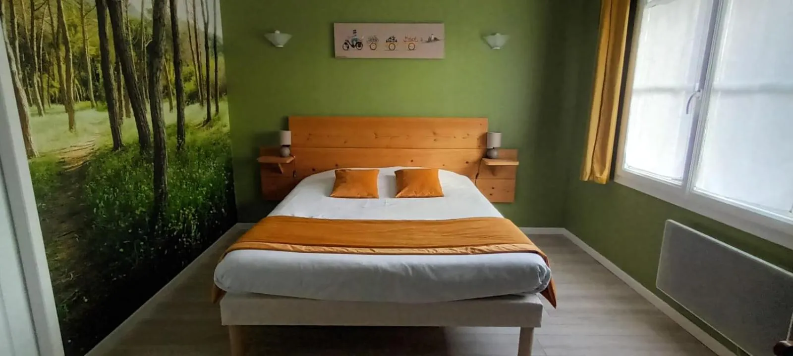 Bed in Escales dans les dunes