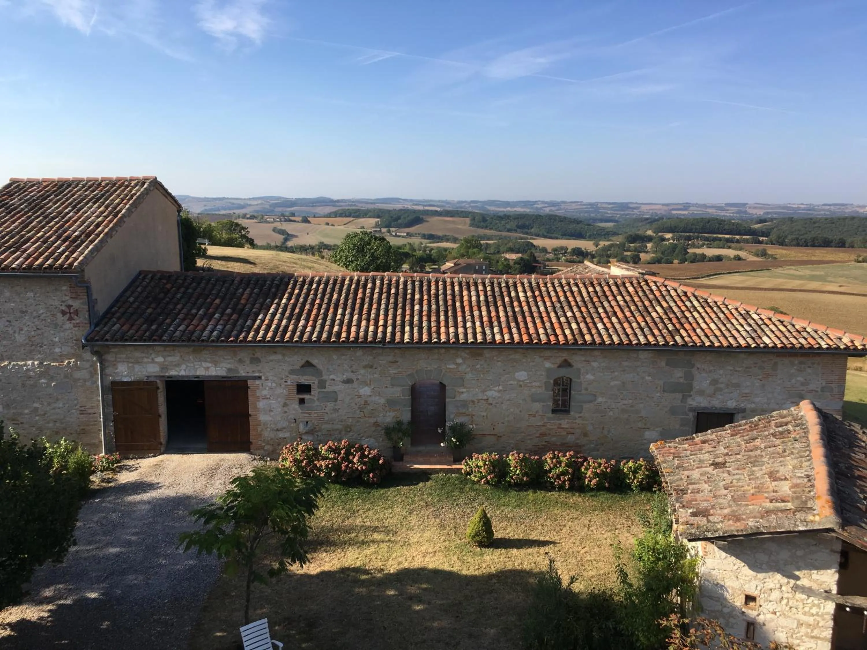 Garden view in Bellegarde