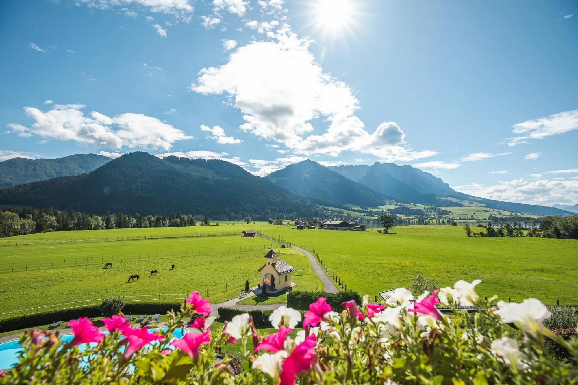Natural landscape in Hotel Seehof