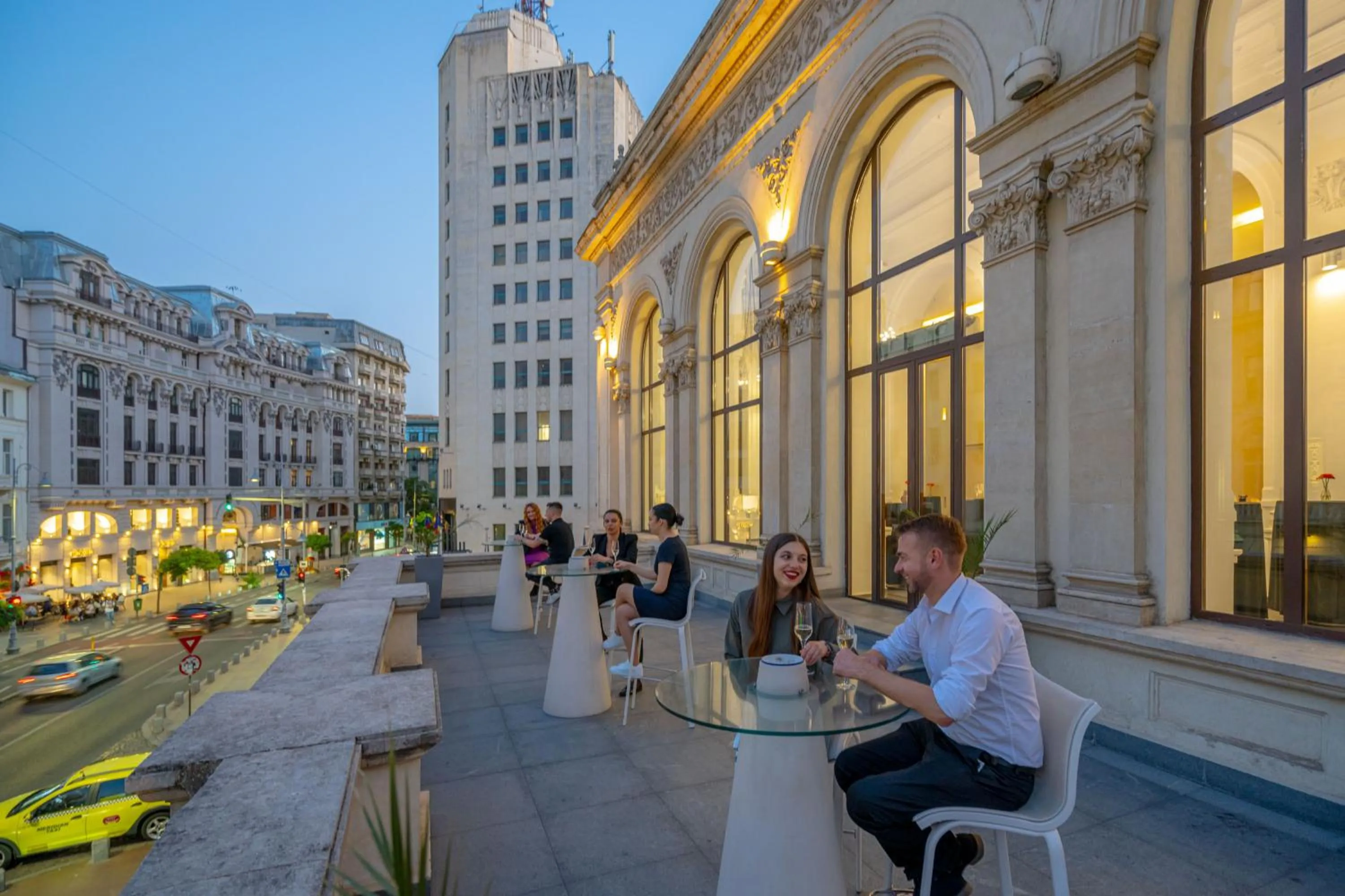Balcony/Terrace in Novotel Bucharest City Centre