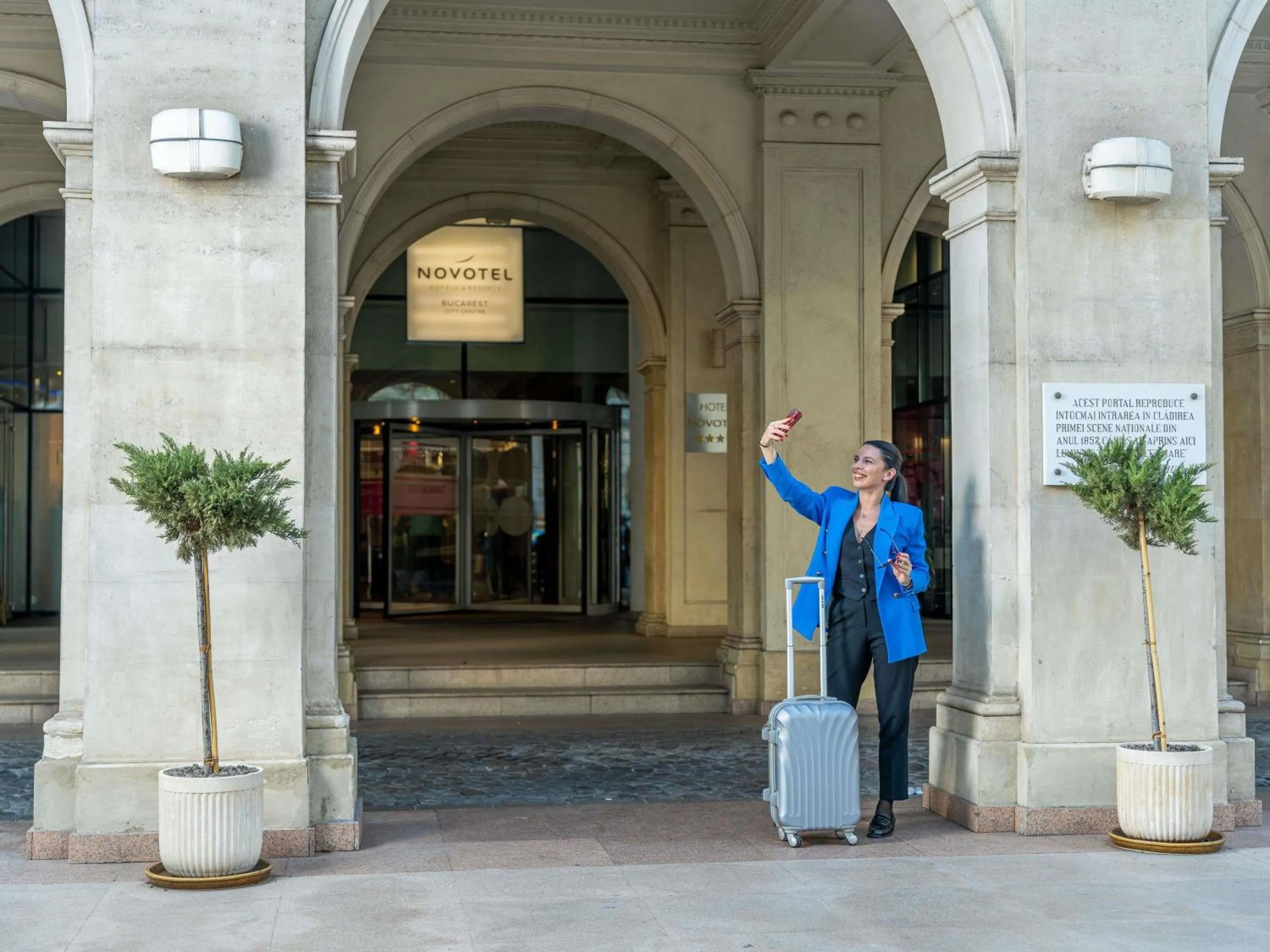 Property building in Novotel Bucharest City Centre