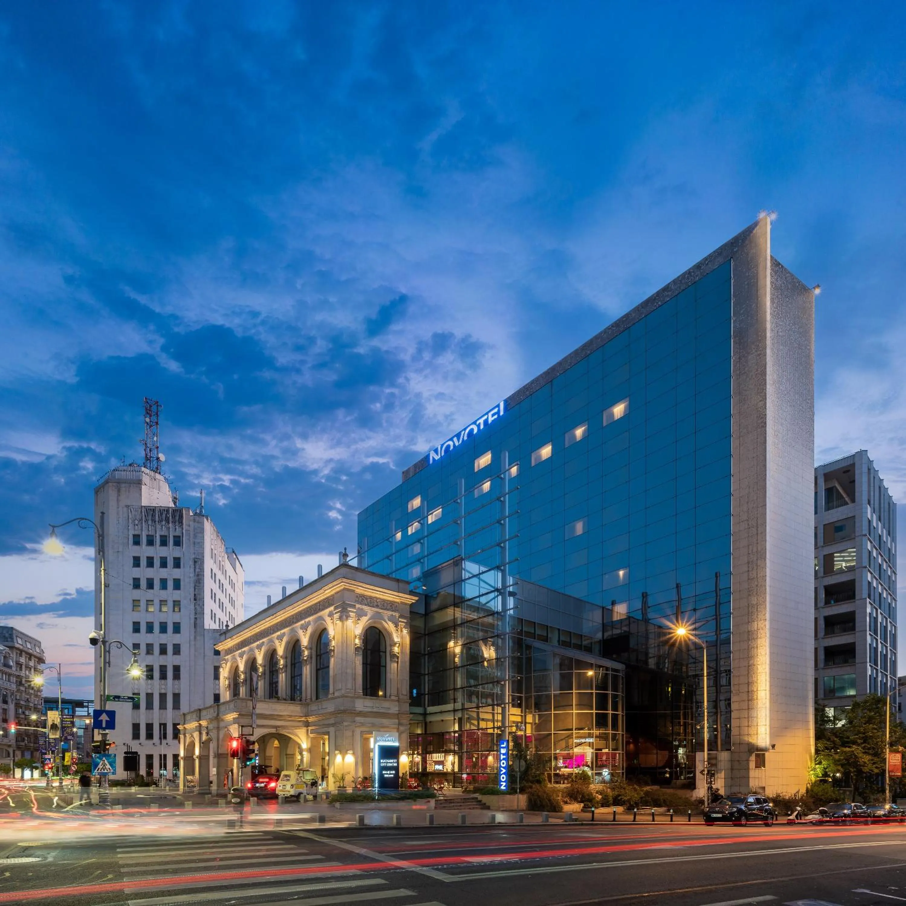 Property building in Novotel Bucharest City Centre
