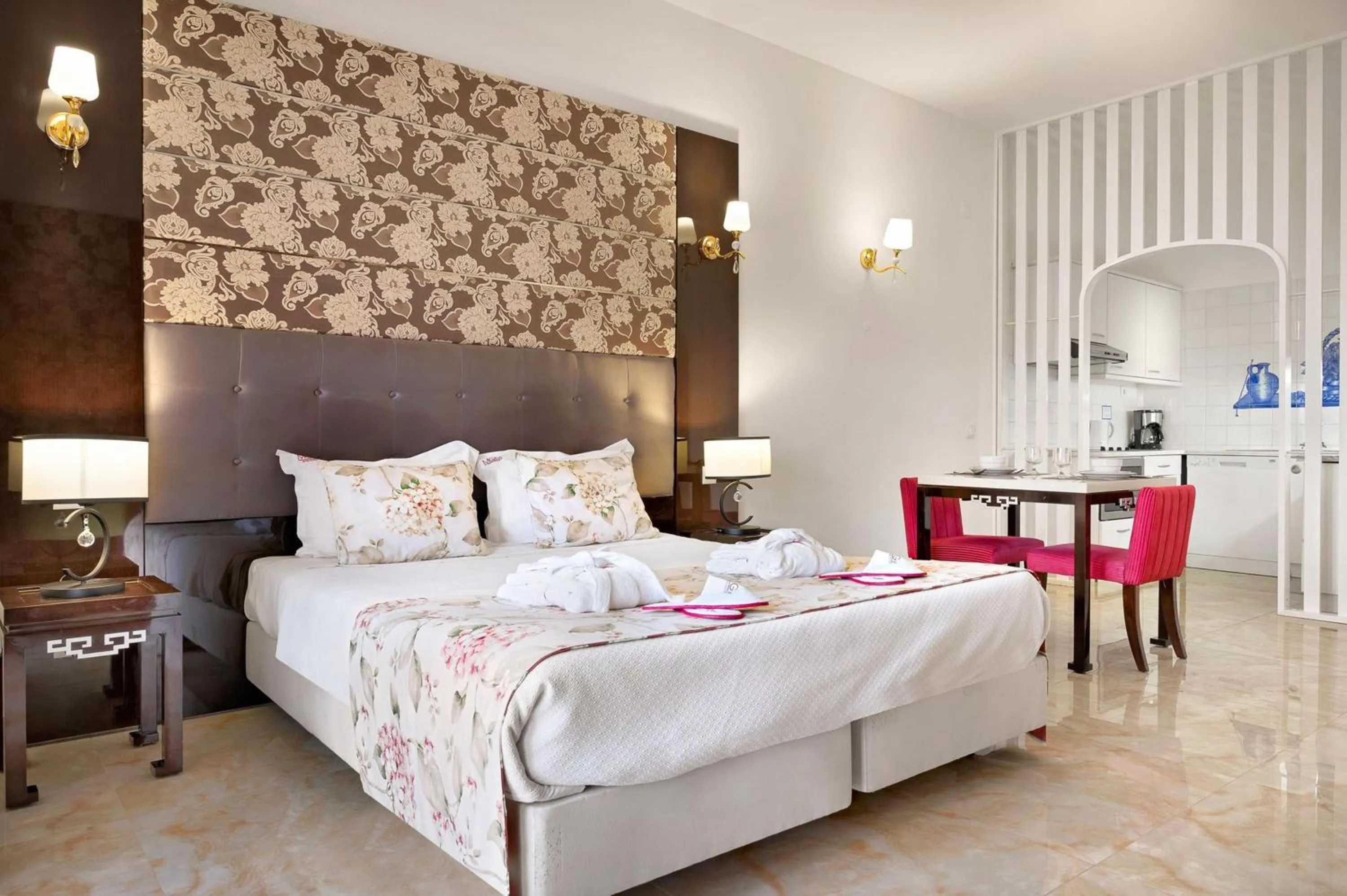 Bed in Grand Muthu Oura View Beach Club