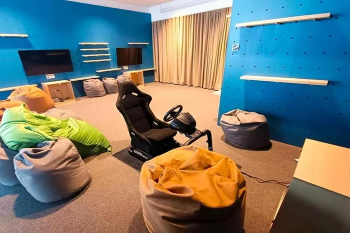 Game Room in Hotel Histrion