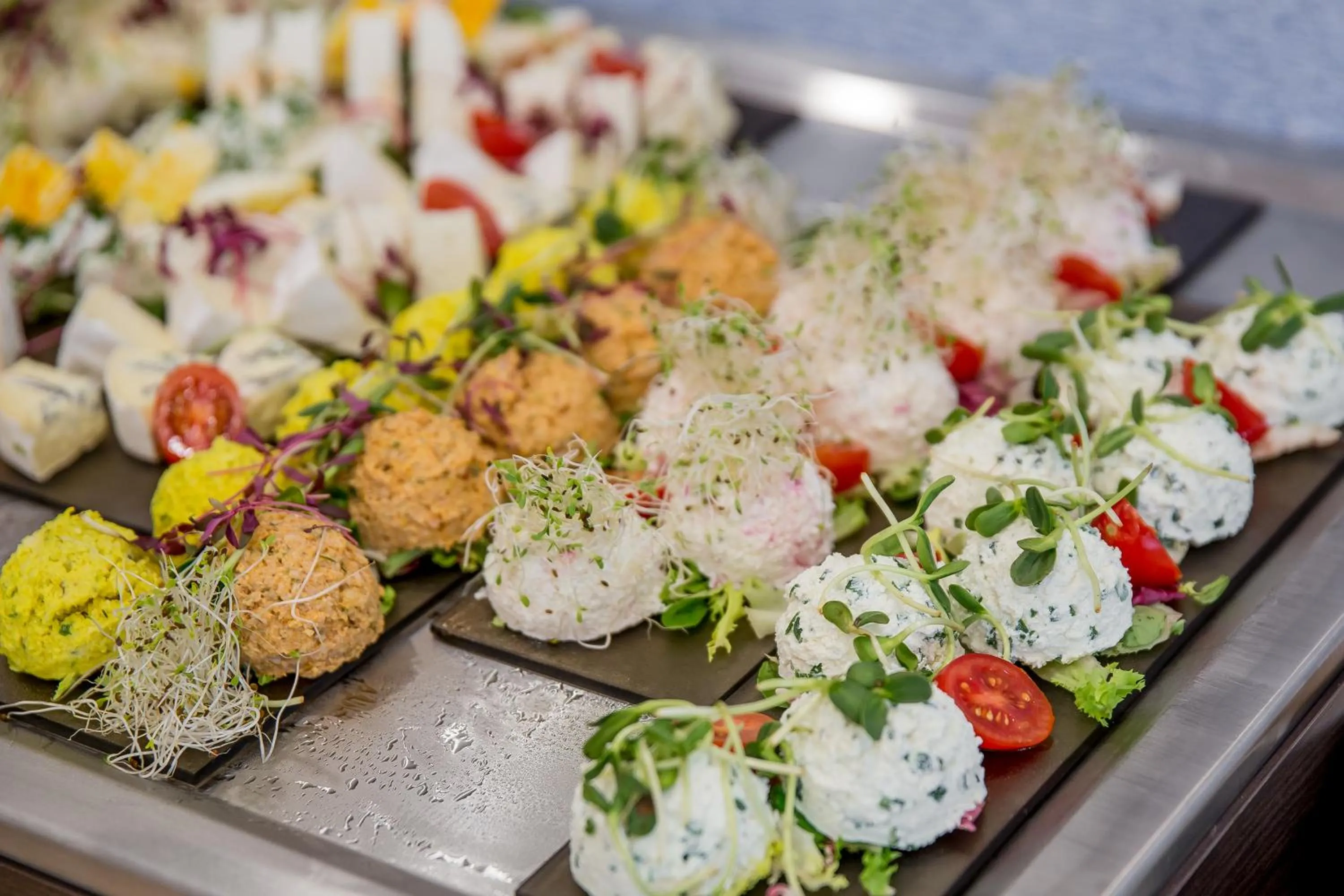 Buffet breakfast in Mielno Holiday Apartments