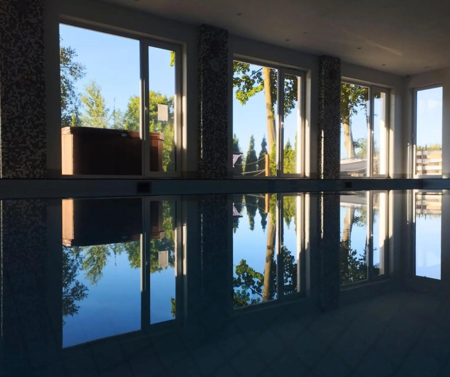 Swimming pool in Mielno Holiday Apartments