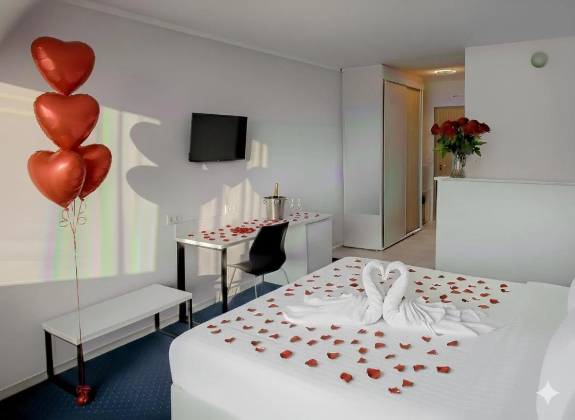 Photo of the whole room, Bed in Mielno Holiday Apartments