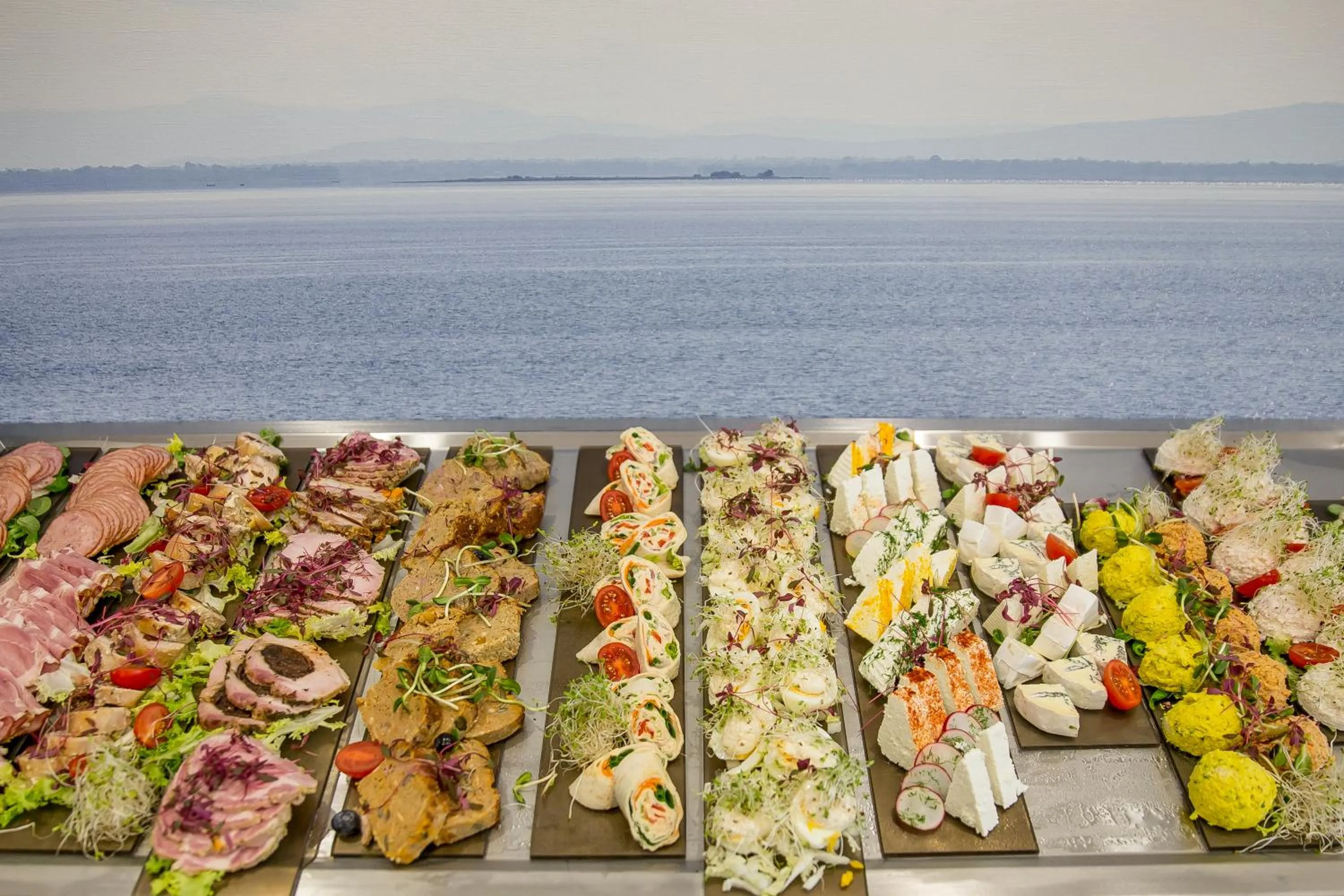 Buffet breakfast in Mielno Holiday Apartments