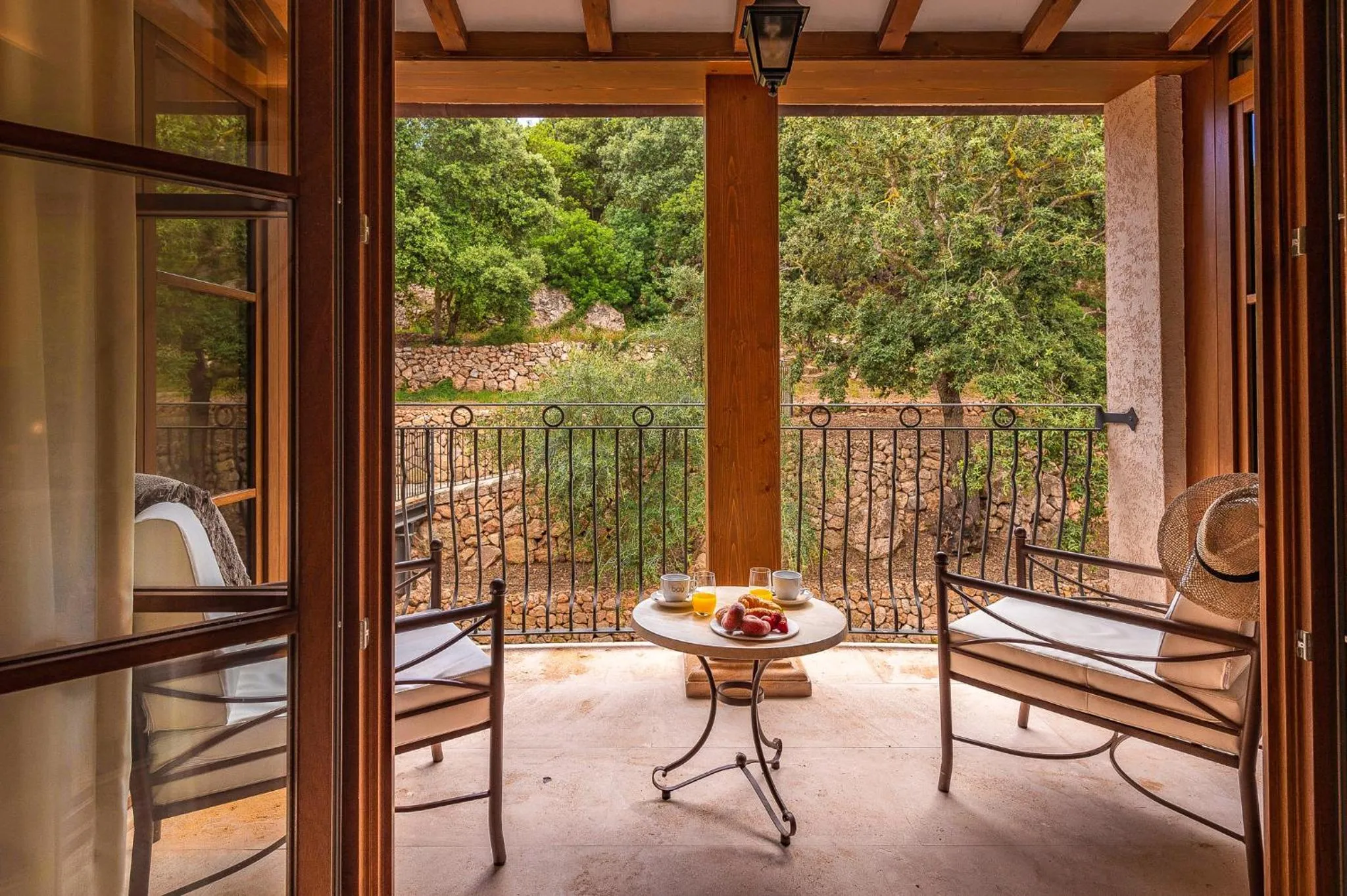 Balcony/Terrace in Hotel Creu de Tau Art&Spa-Adults only