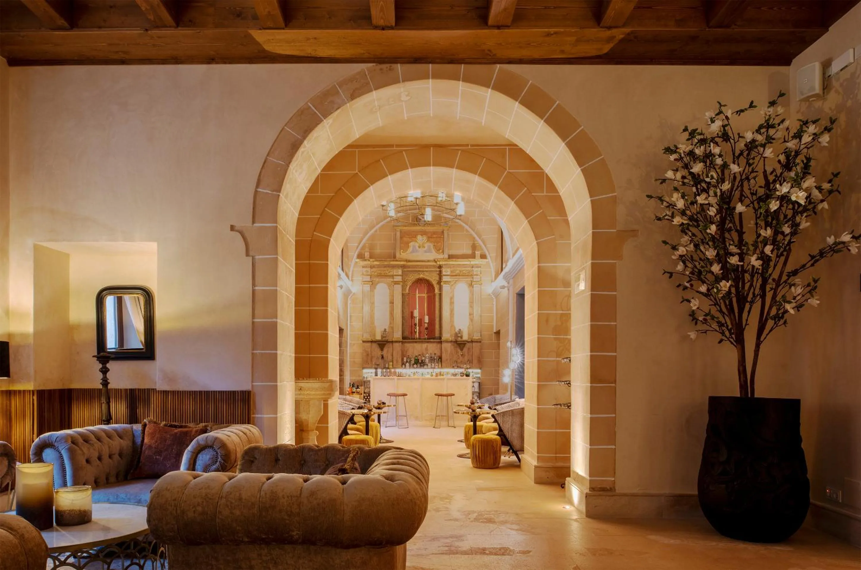 Living room in Hotel Creu de Tau Art&Spa-Adults only