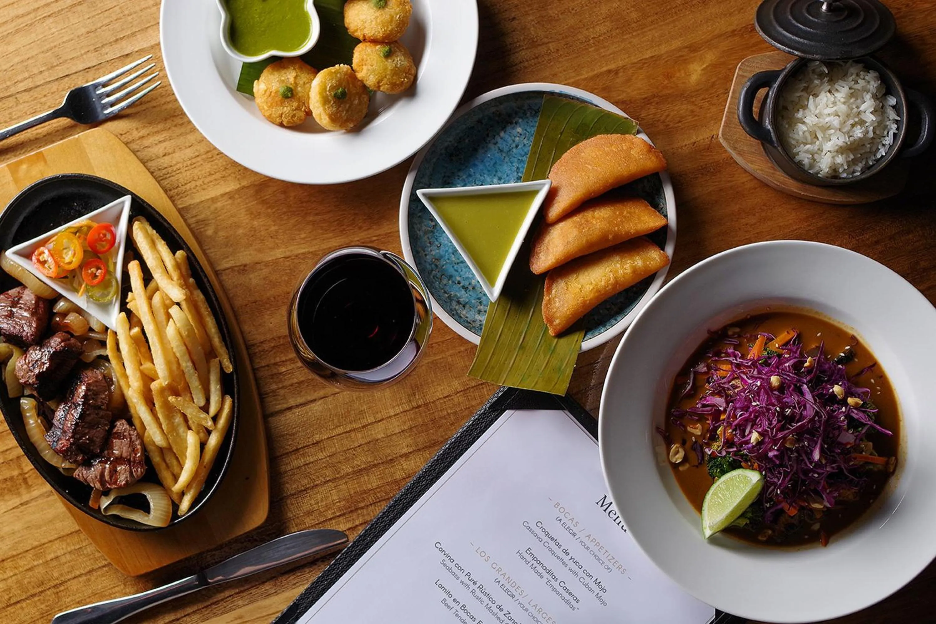 Food and drinks in Hotel Presidente