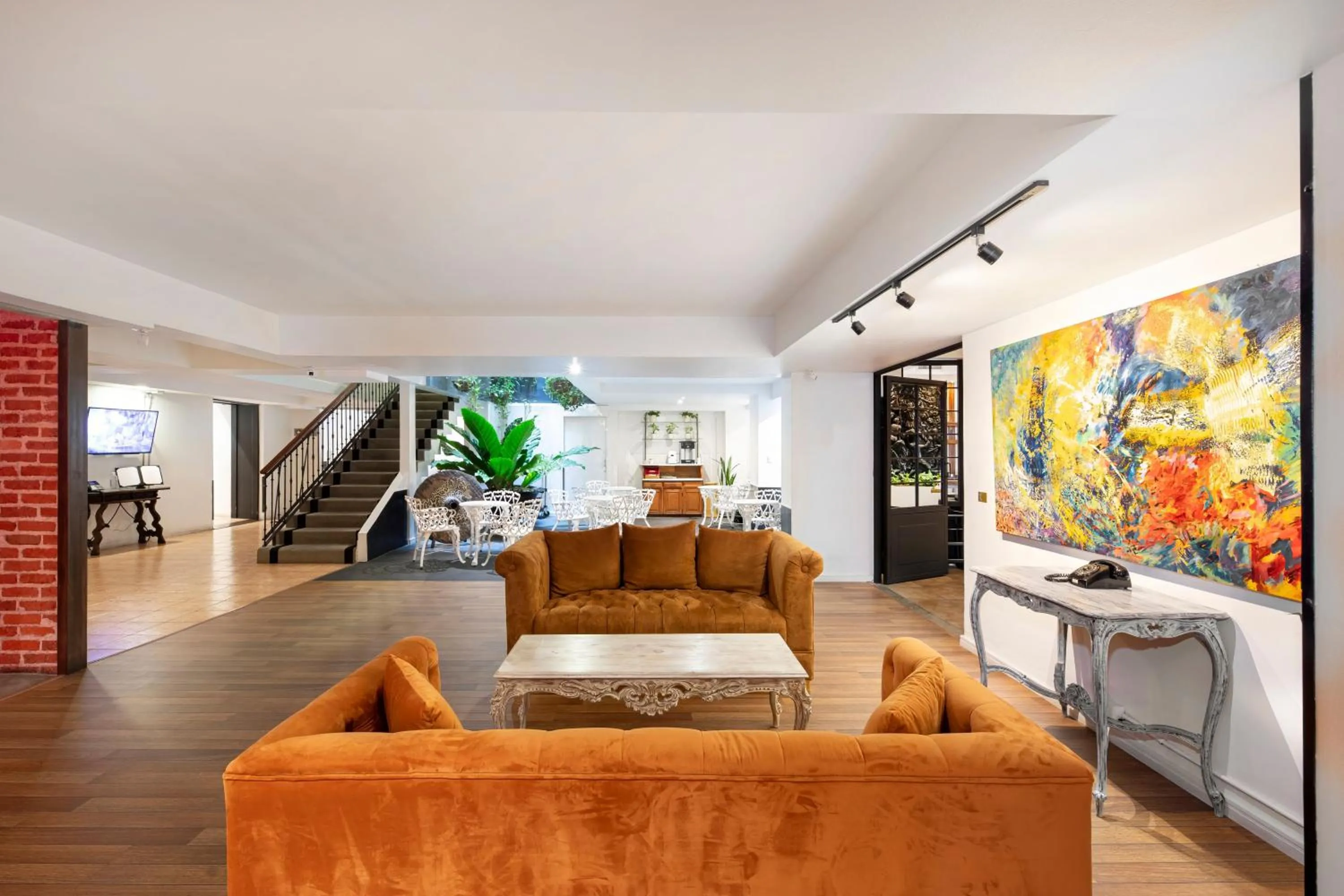 Living room in Hotel Presidente